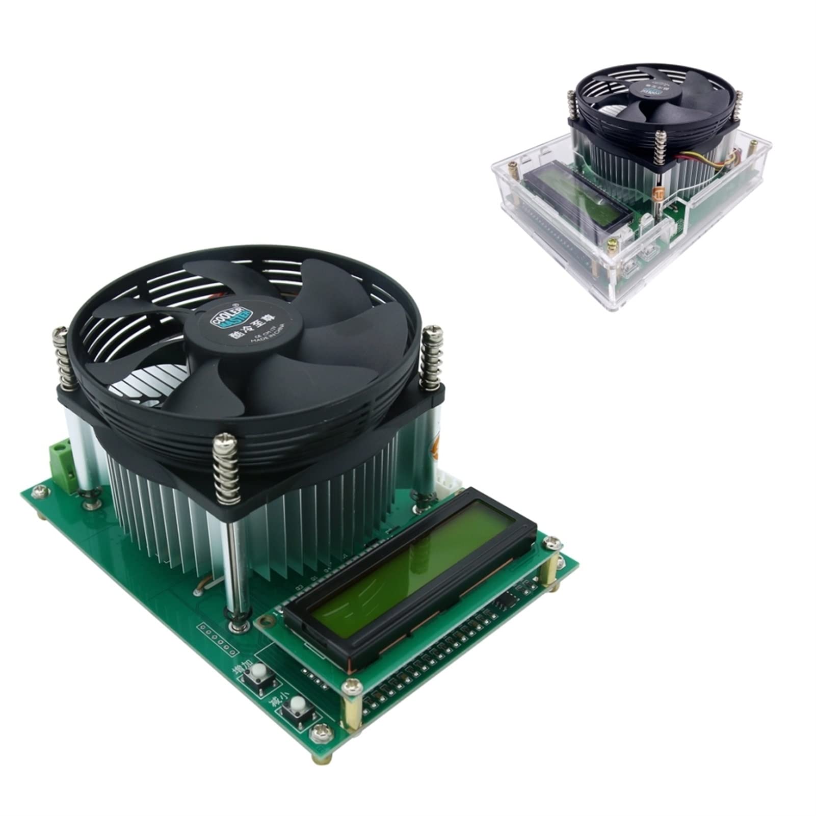 Tester baterii, 150W Ciągły obciążenie elektroniczne 6 0V 10a. Miernik testera baterii 1 2V 24V 48V(150W Load)