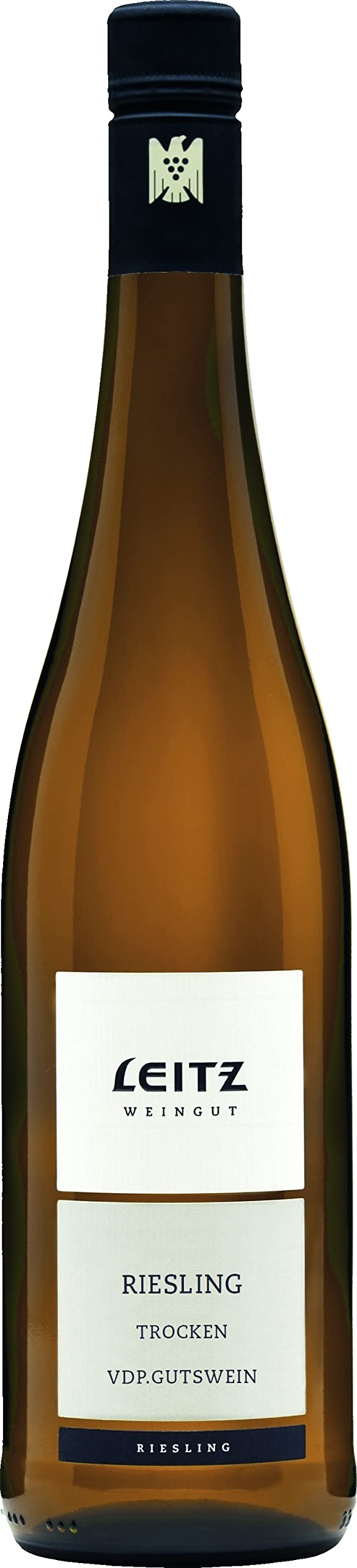 Leitz Weingut Riesling trocken VDP.Gutswein (1 x 0,75l) – Aromatischer Weißwein vom Weingut im Rheingau
