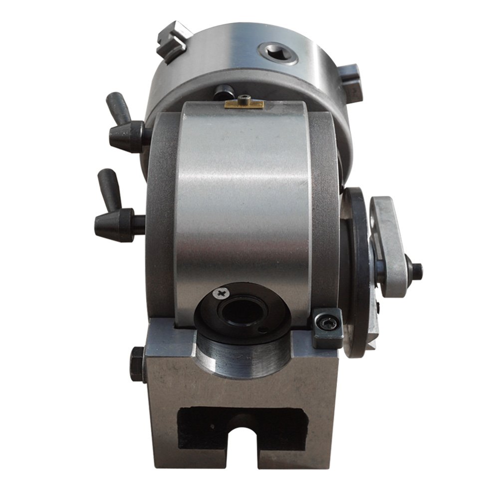 DC HOUSE Dividing Head BS0 5Inch 3 Jaw Chuck Dividing Head Set