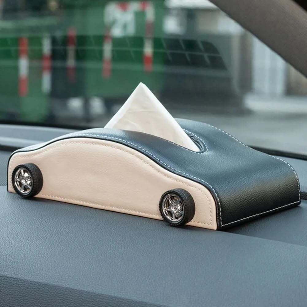 Car Tissue Holder Sports Car Shaped Leather Tissue Box MultiColor-image-24