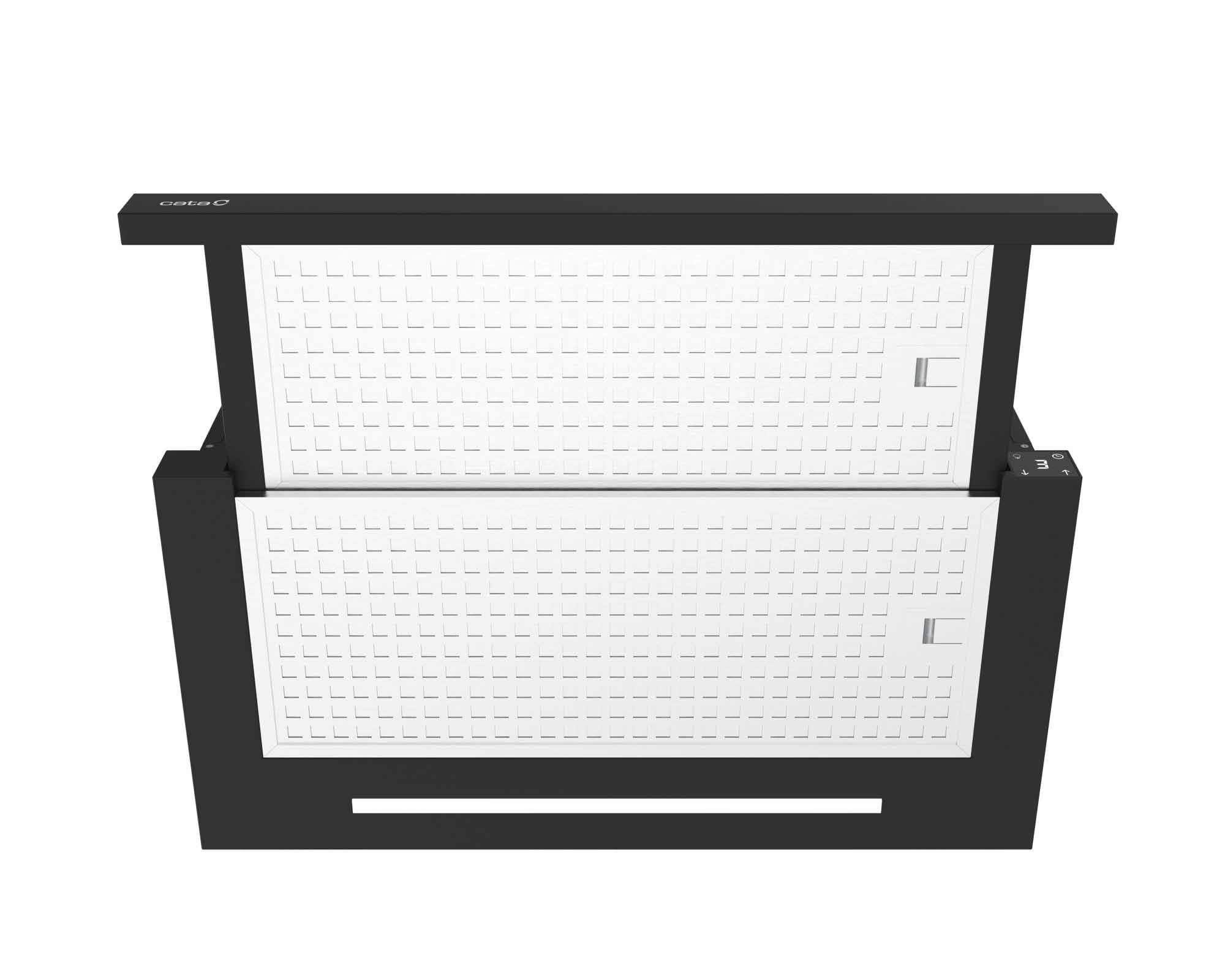 Cata Campana Extractora Telescópica TFH 6830 GBK 5+1 TURBO Motor Burshless Extra Silencioso Tira LED Fácil Instalacion y Limpieza Acabado Inox