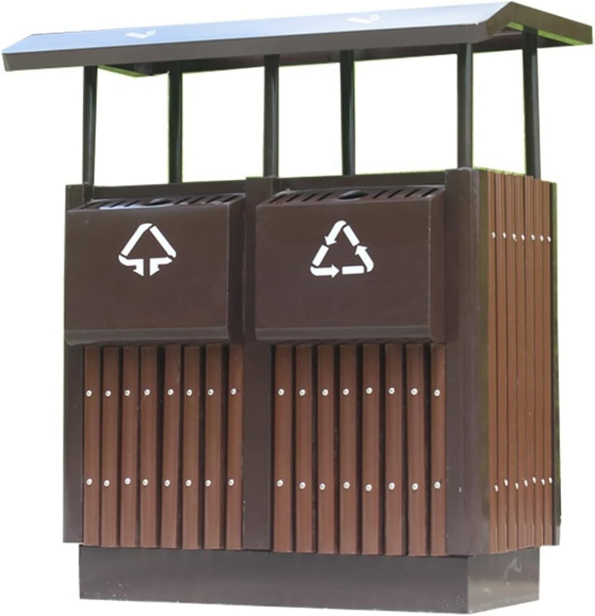 Commercial Trash Can Outdoor Trash Sorting Bin Trash Can