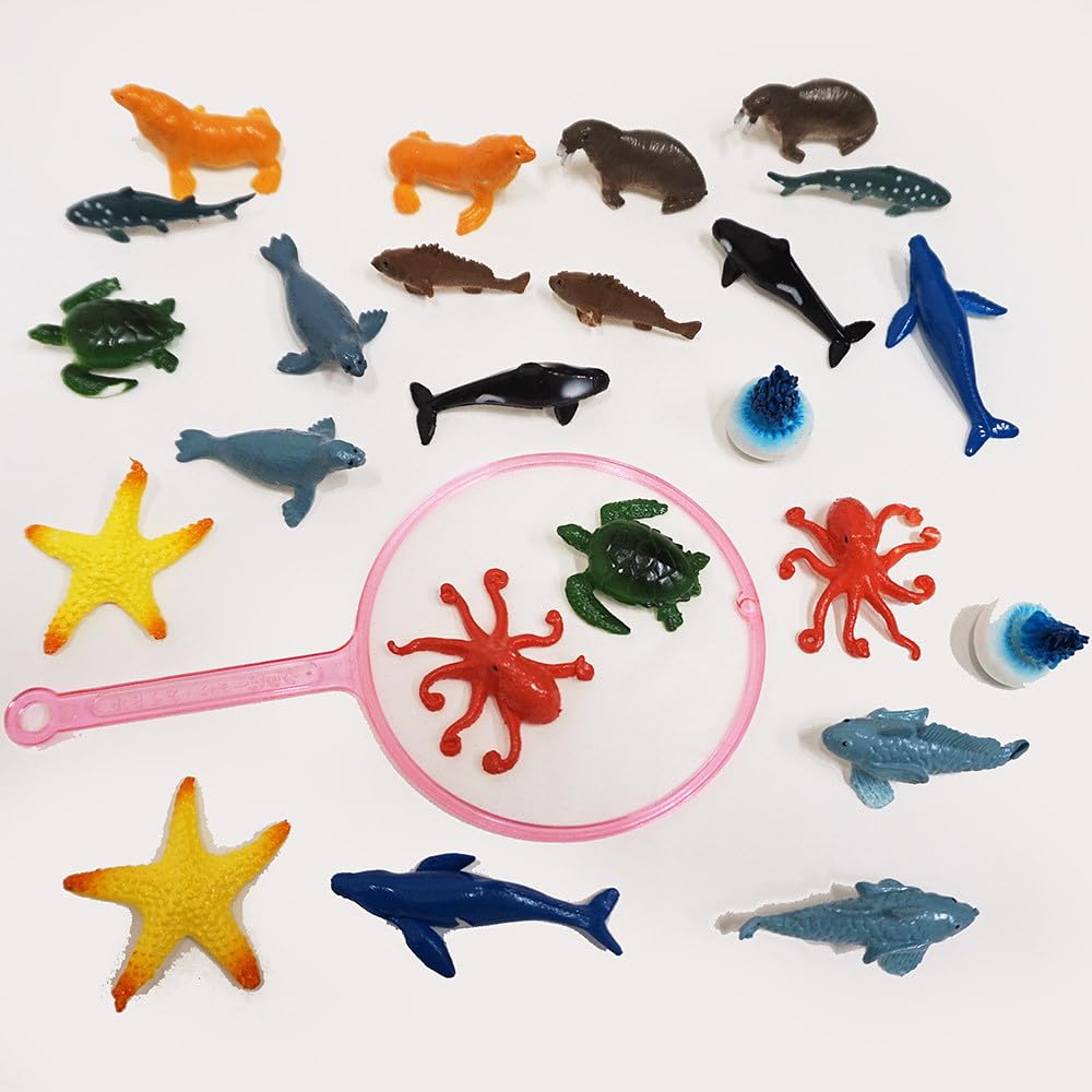 Amazon | 水に浮くすくい用おもちゃ ぷかぷかリアル水族館 120個/縁日