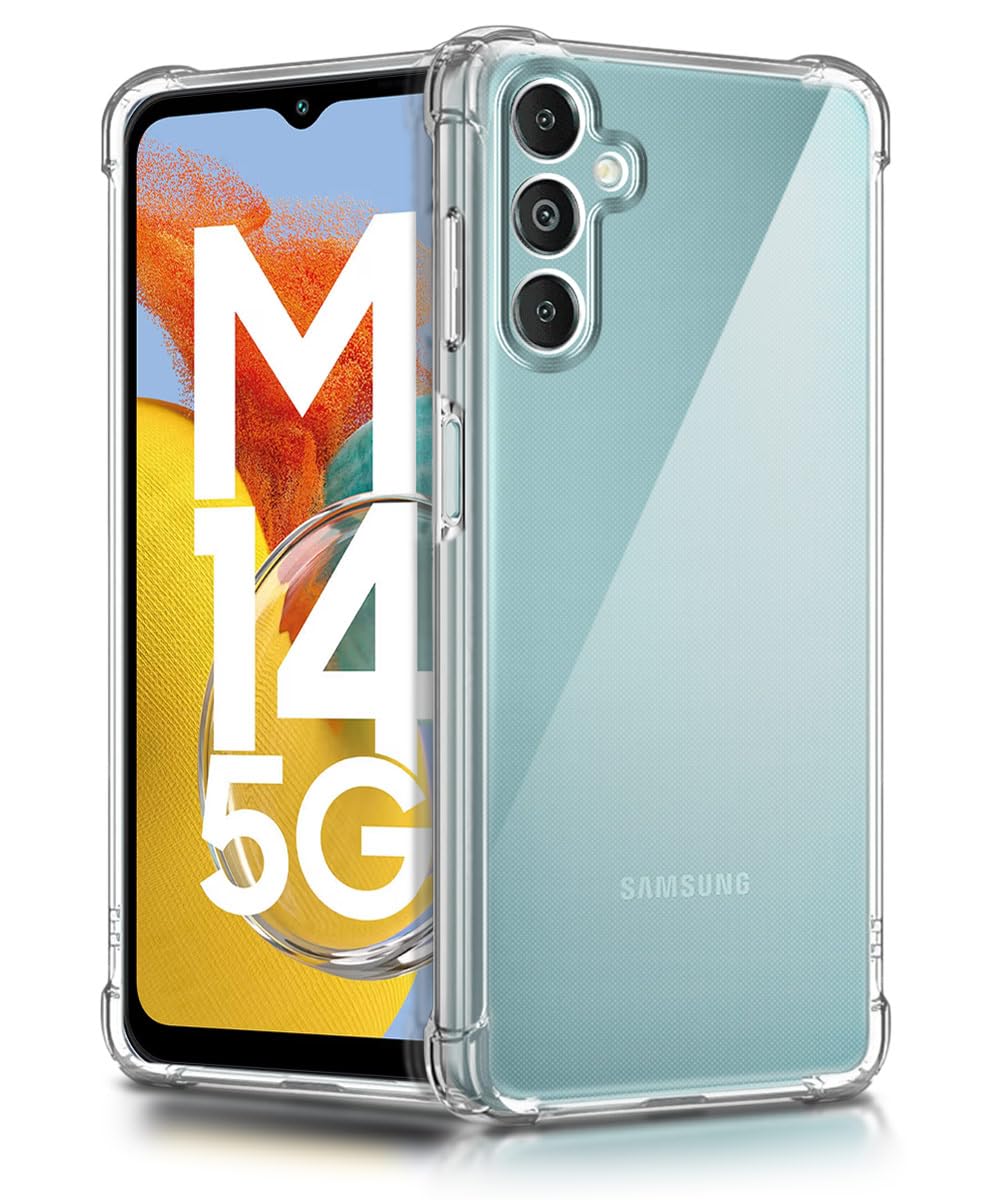 WOW IMAGINE Transparent Back Cover Case for Samsung Galaxy M17 5G | A17 5G | F17 5G | Raised Bumps for Full Device & Camera Protection Shockproof TPU Silicone Back Case Mobile Cover – Transparent — Amazon image 10