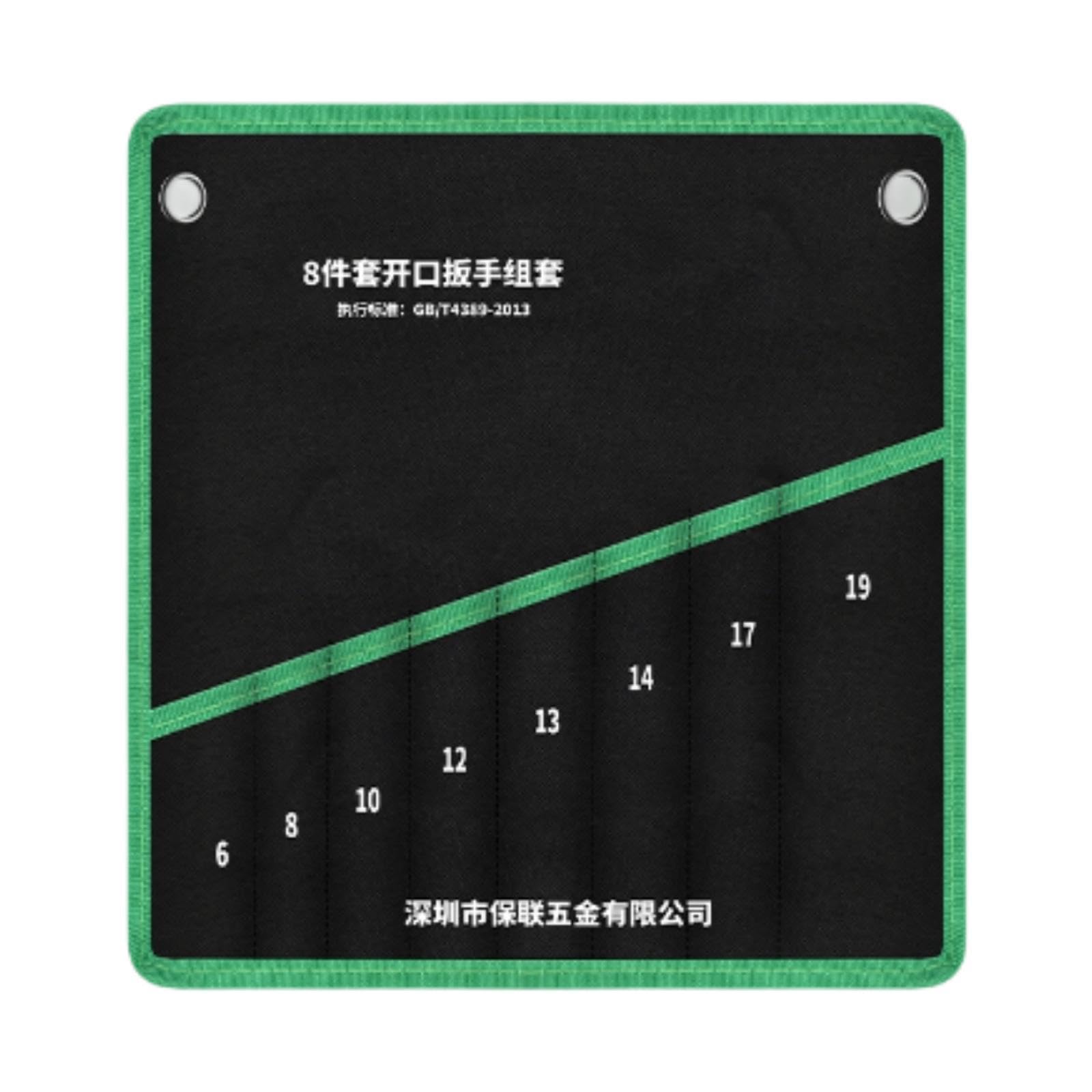 Wrench Bag Craft Work Tool Roll Pouch Pliers Carpenter Wrenches Organization Hold 8 Pieces-image-24