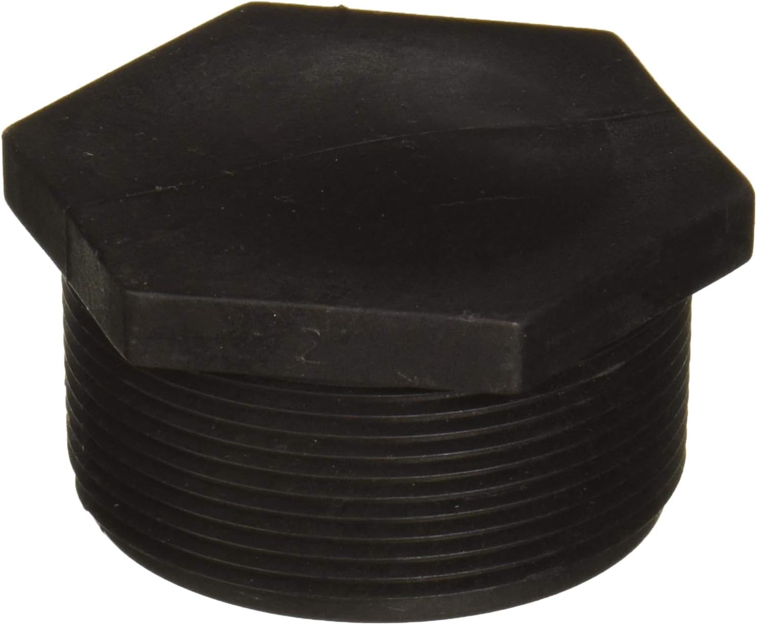 F 200 Hd, Mnpt, Polypropylene Hexagonal Pipe Plug, 2