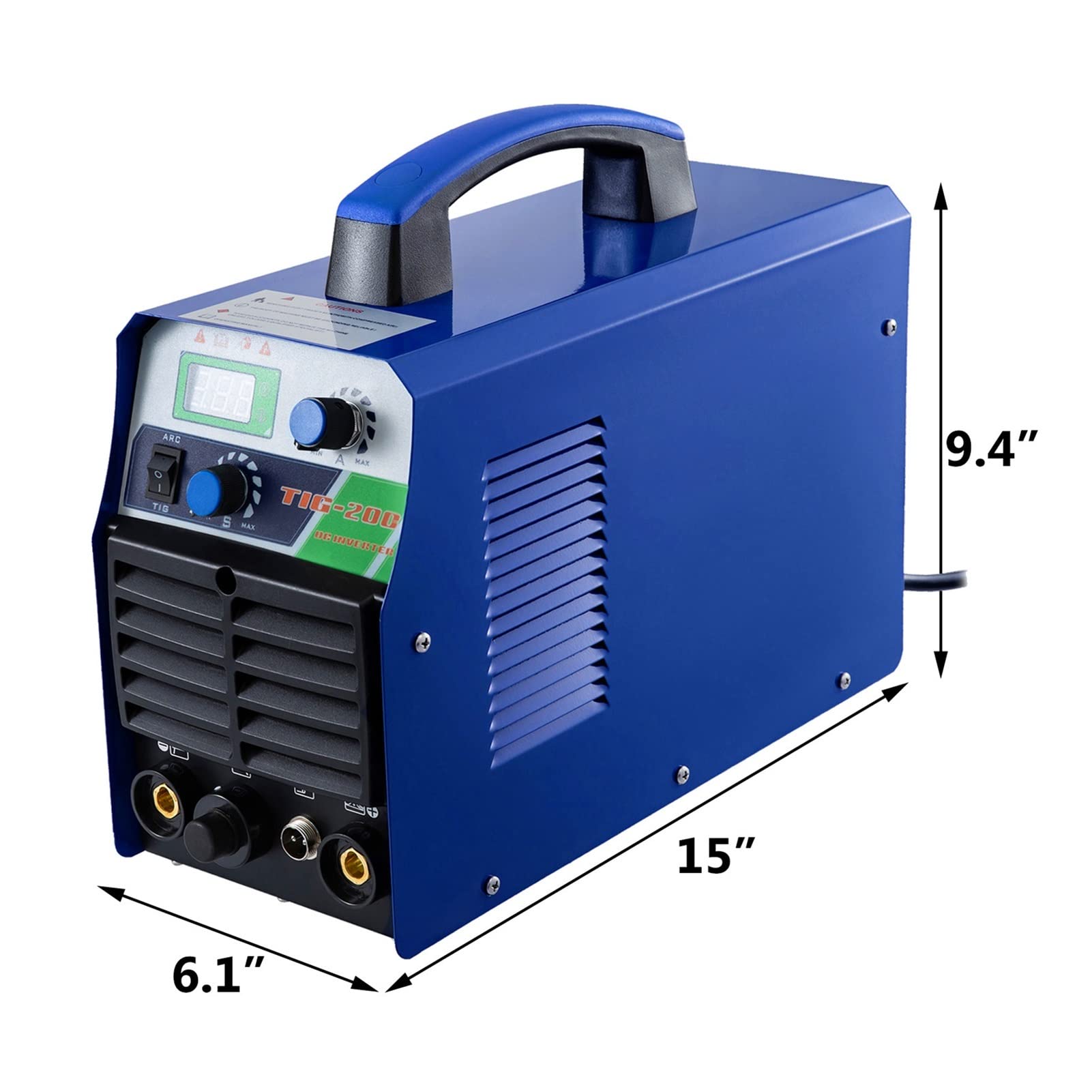 TIG-200 MMA ARC 2 In 1 Combo DC Saldatore IGBT Inverter Semi-Automatic Stick Selding Argon Metal Welding Machine For Repair