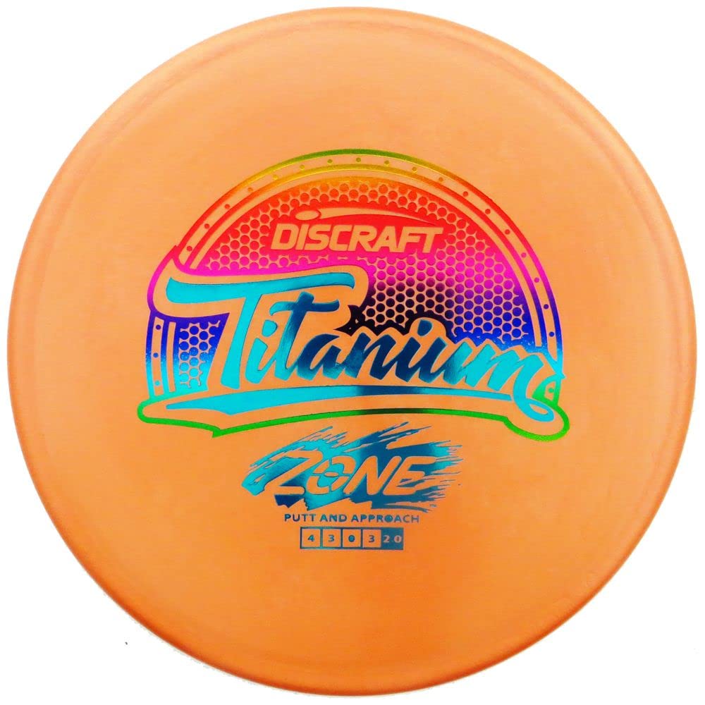 Discraft Titanium Zone Putter Golf Disc - Colors Will Vary
