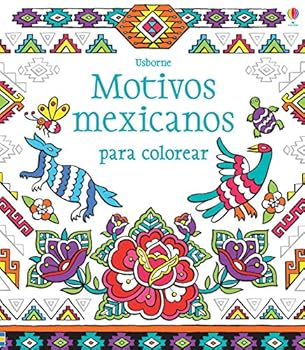 Paperback Motivos mexicanos para colorear [Spanish] Book