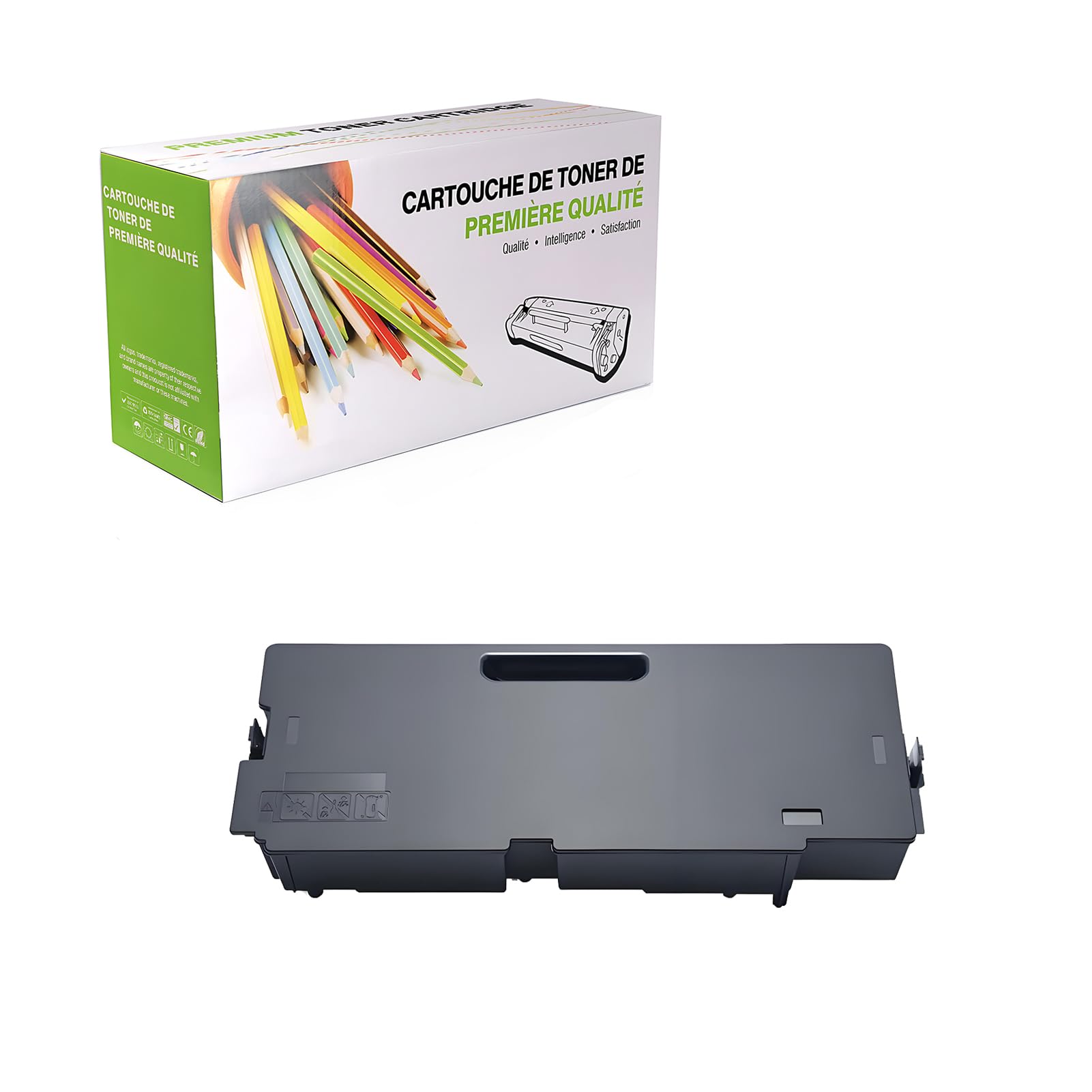 Kompatybilny zamiennik pojemnik na zużyty toner dla Samsung CLT-W804 CLTW804 do użytku z Samsung MultiXpress X3220NR X3280NR drukarką,(czarny-33500 stron),1 pack