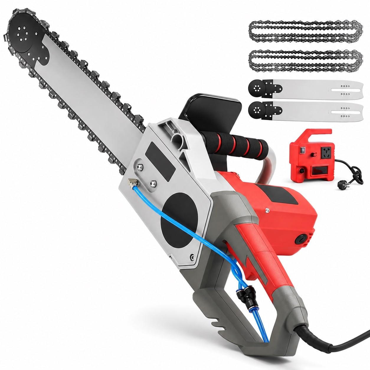 Hyhddm 35Cm/13.8In Concrete Saw, Electric Concrete Chain Saw