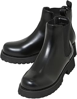 [ナノ・ユニバース] ボリュームソール サイドゴアブーツ メンズ 672-5233203