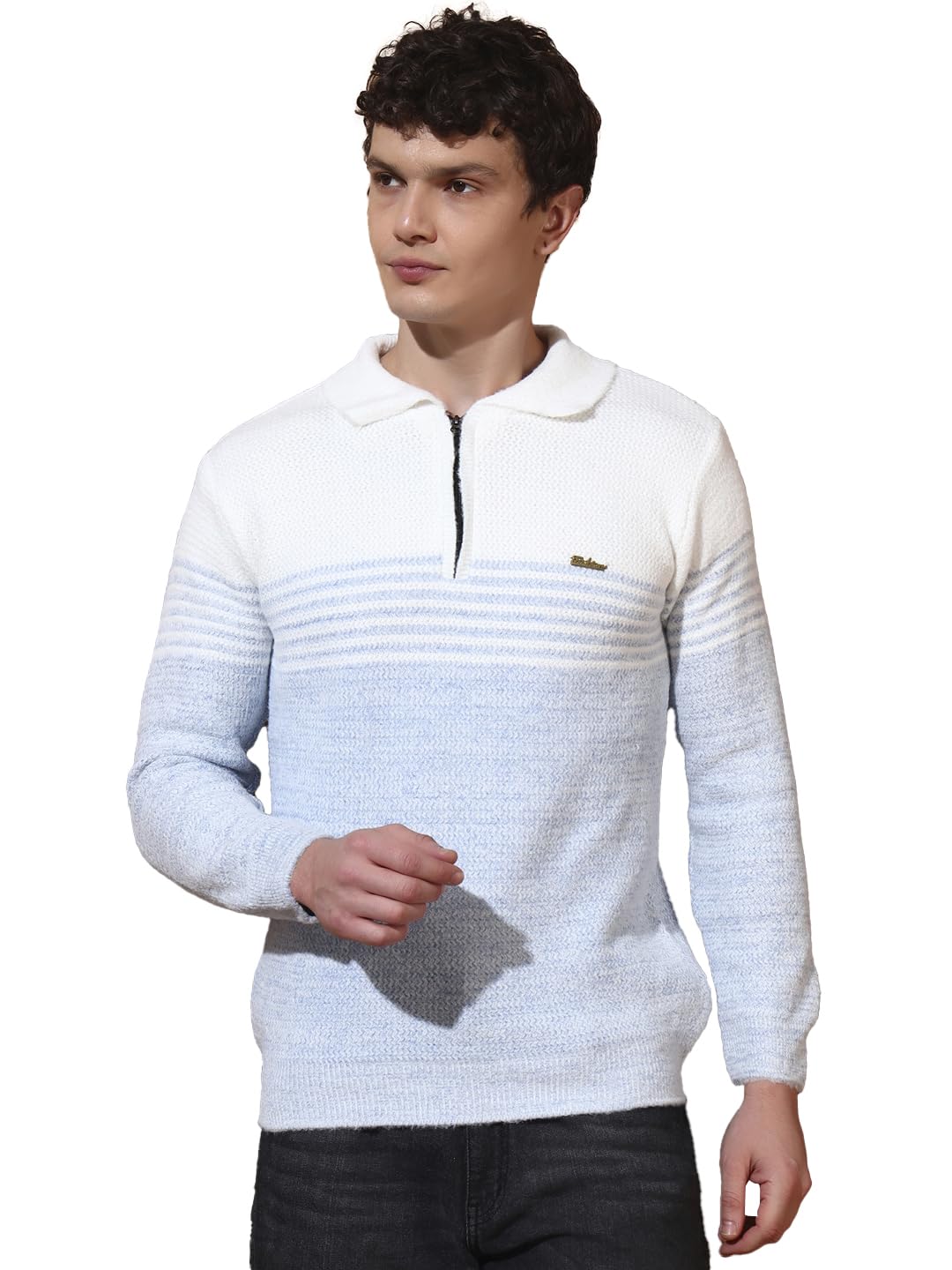 swellswag Mens Woollen Winter Sweater Collar Neck Full Sleeve for Casual Wear Pack of 1-picture-44