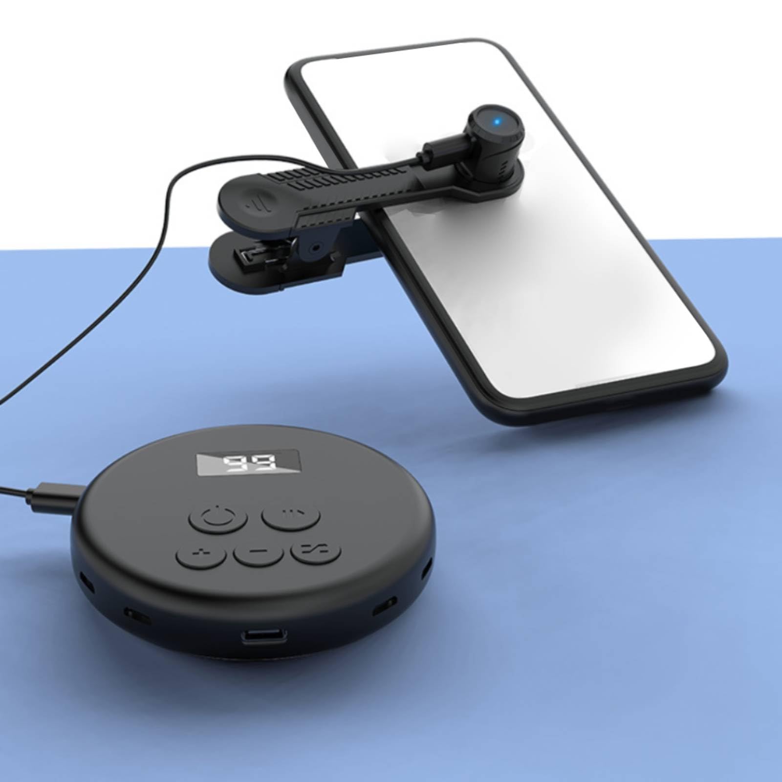 Pulsador Automático Pantalla Recargable Pulsador Pantalla con Cable Table Dispositivo para Jugadores, Juegos Móviles, Tareas Repetitivas, Moderno, con 8 Cabezales De Clic