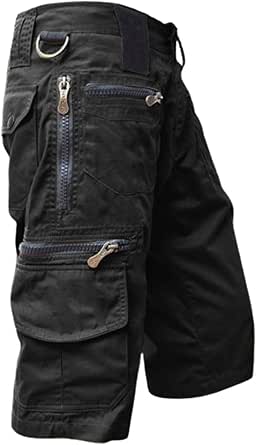 Pantalon Convertible BC Clothing Homme – 2 En 1 Cargo/short, Taille L 30, Vert