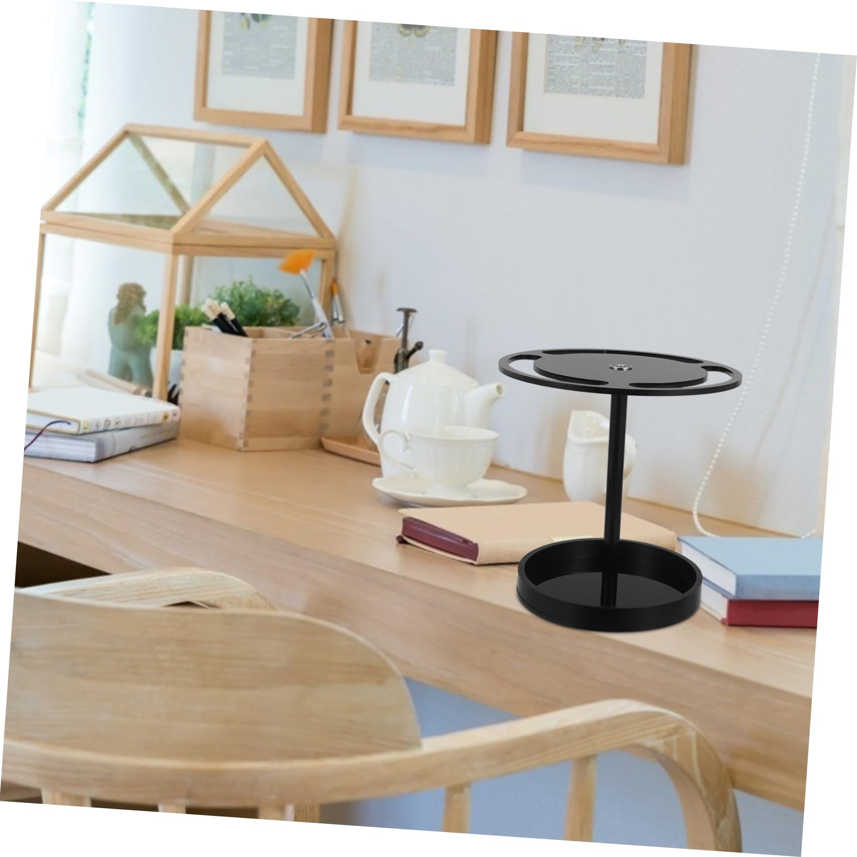 Drehbarer Brillenhalter-ständer Sonnenbrillen-aufbewahrungssystem Brillen-präsentationsregal Mit Stabiler Basis Kompaktes Design Für Schreibtisch Und Home-use