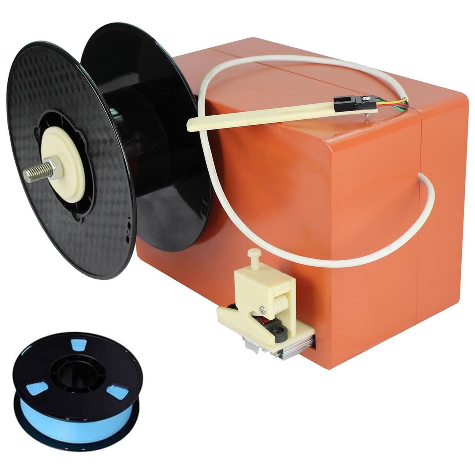 JozyJul 120W Filament Extruder, Desktop 3D Filament Extruder, 1.75/3.00mm Extruder, Adjustable Speed ​​(300-600mm/min), for PLA, ABS, PVA, HIPS, Acetate, Wood, and Plastic Fiberwinder