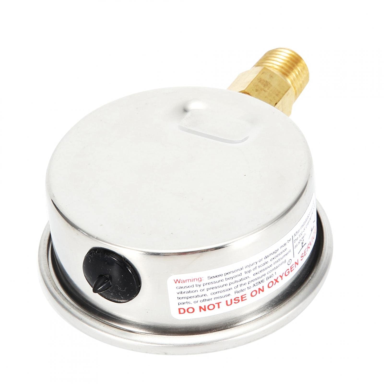Manometro del Carburante, manometro a Liquido, manometro Idraulico a Liquido, manometro Idraulico a Liquido in Acciaio Inossidabile, manometro del Carburante 0-3500 PSI
