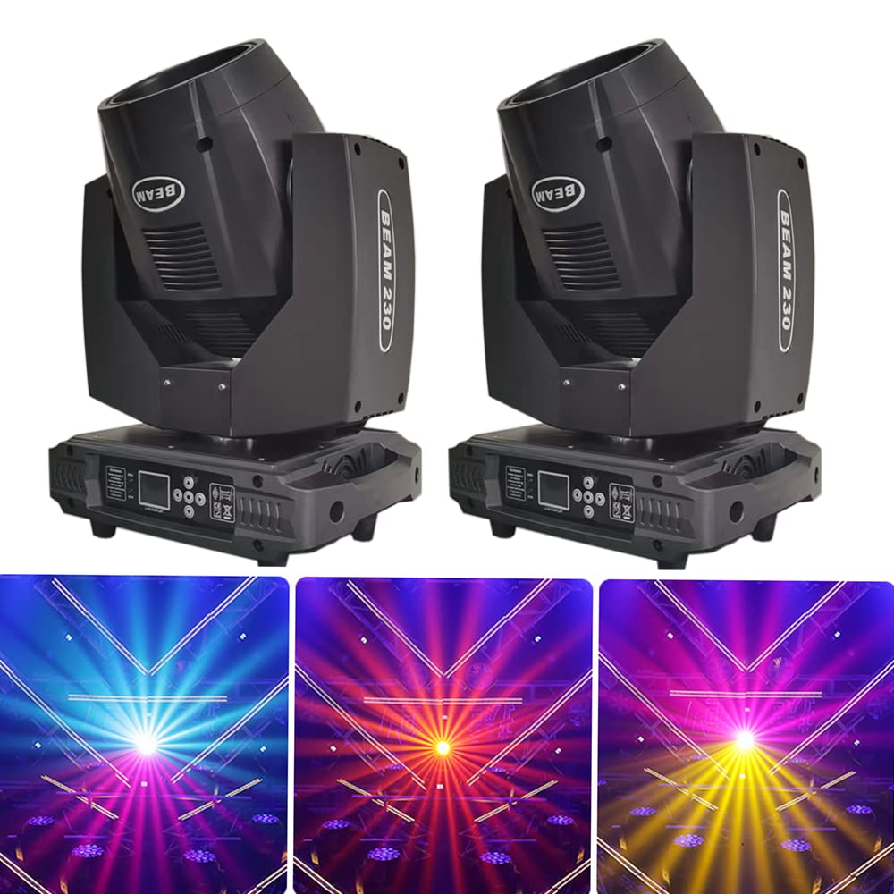 2Pcs Beam 7R 230W Moving Head Stage Light DMX Lyre Sharpy Effects Disco DJ Wedding Lights Bar Wedding Party
