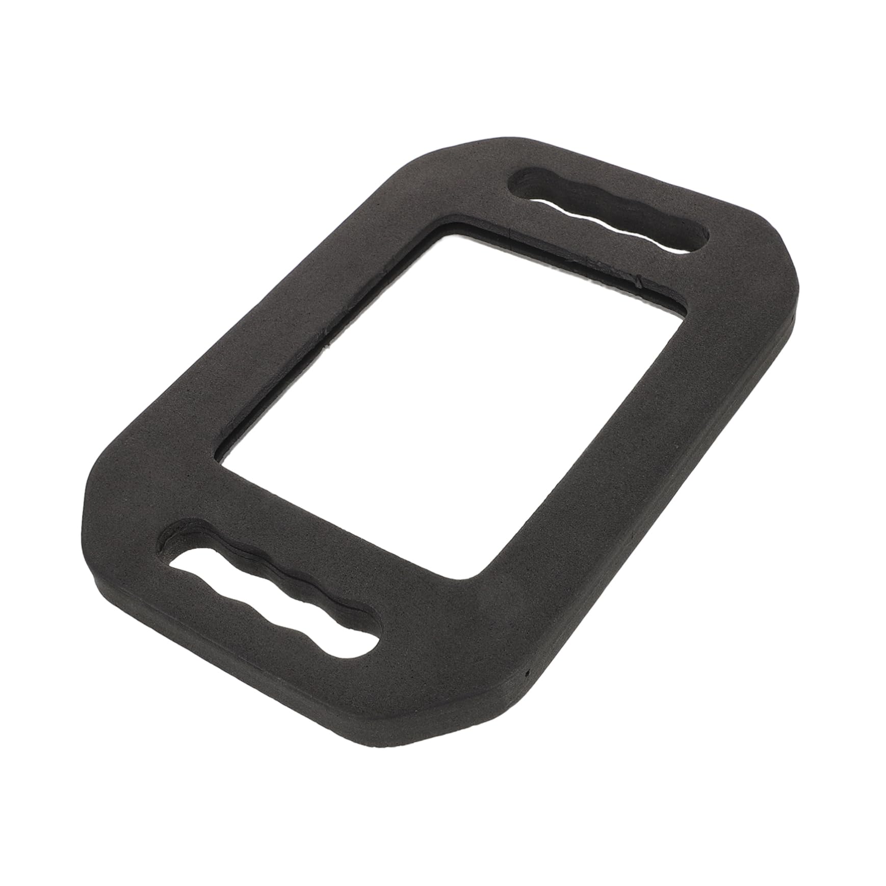 SAFIGLE Double Handle Wall-Mounted Barber Mirror Lightweight Foam Backed Design for Self Hairdressing Salons and Bathrooms Sound Absorbing