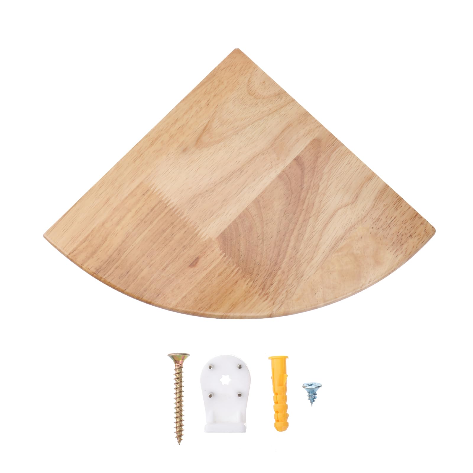 Estante de plástico de esquina impermeable y con gran capacidad de carga para cocina