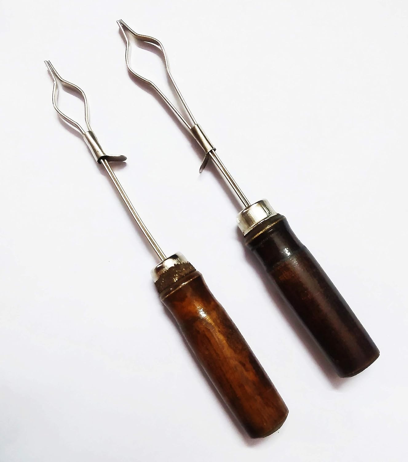 Laboratory Test Tube Holder with Wooden Handle, Galvanized Iron Metal, Adjustable Grip, 18cm Length, Pack of 2, for Scholl, College and Research Laboratories-image-21