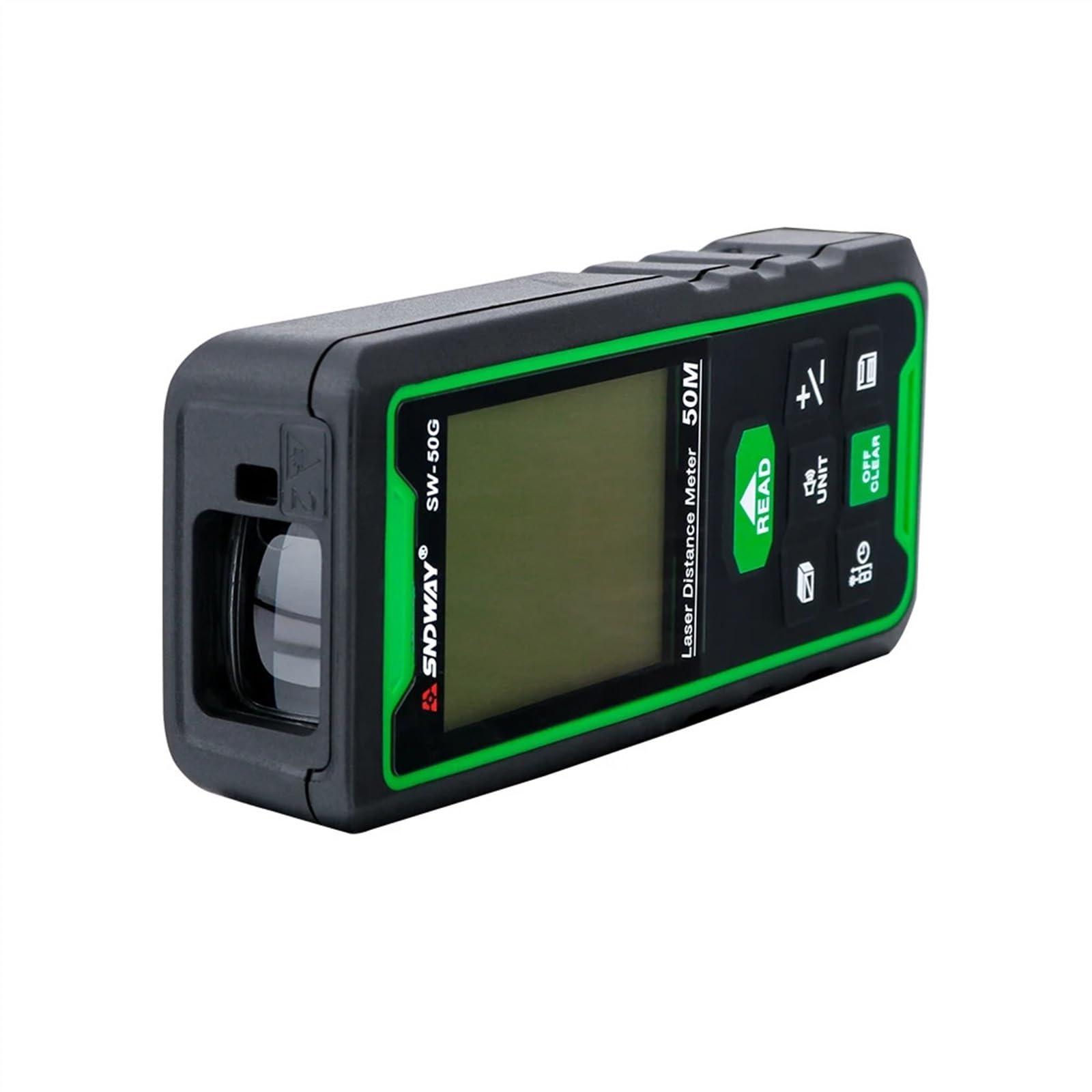 Medidor de distancia láser Telémetro digital 100 m 70 m 50 m Telémetro Cinta métrica (Color : 50G 50m Green laser)