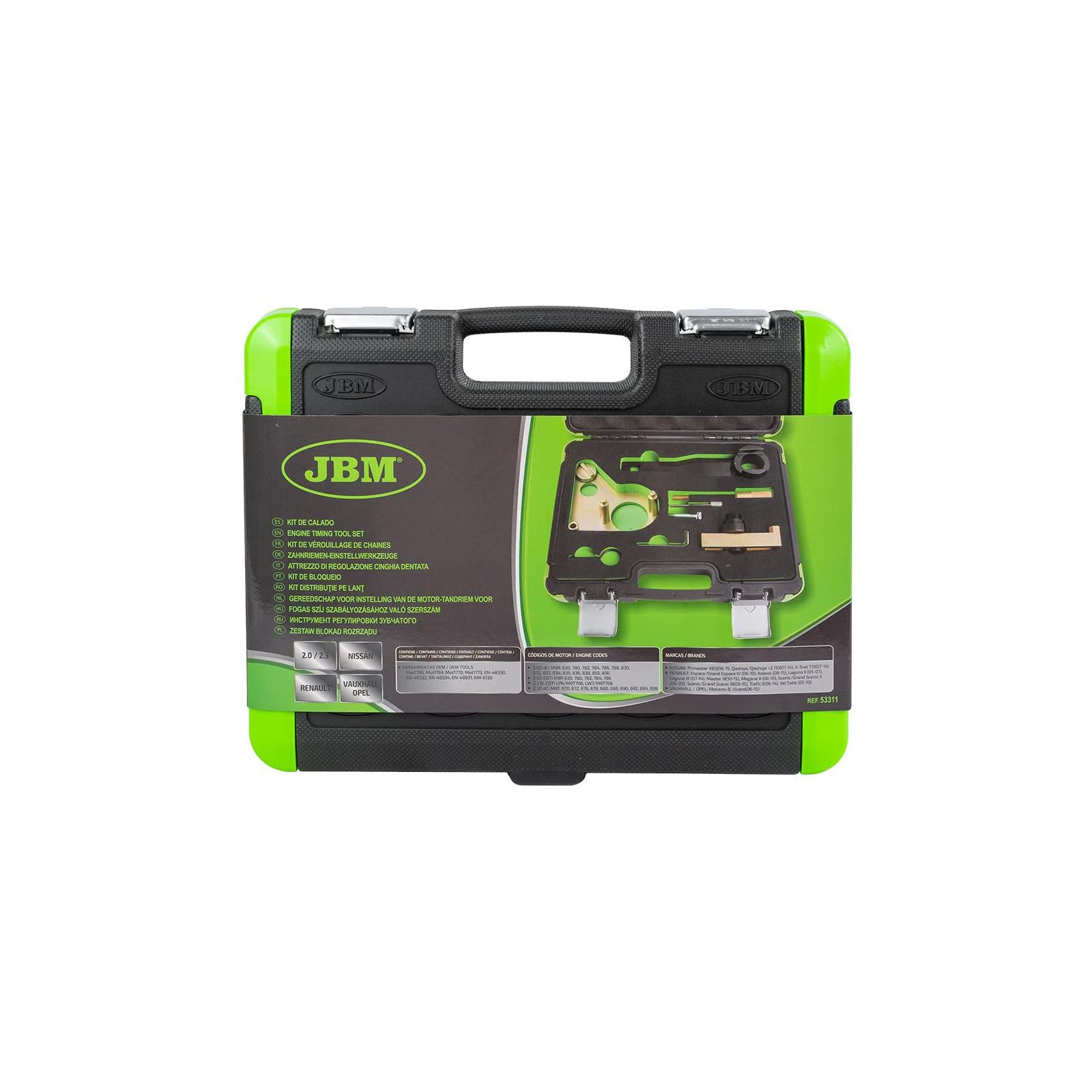 Jbm - Kit de Calado RenaultNissanOpelVauxhall 2.02.3 DciCdti M9RM9T - 53311