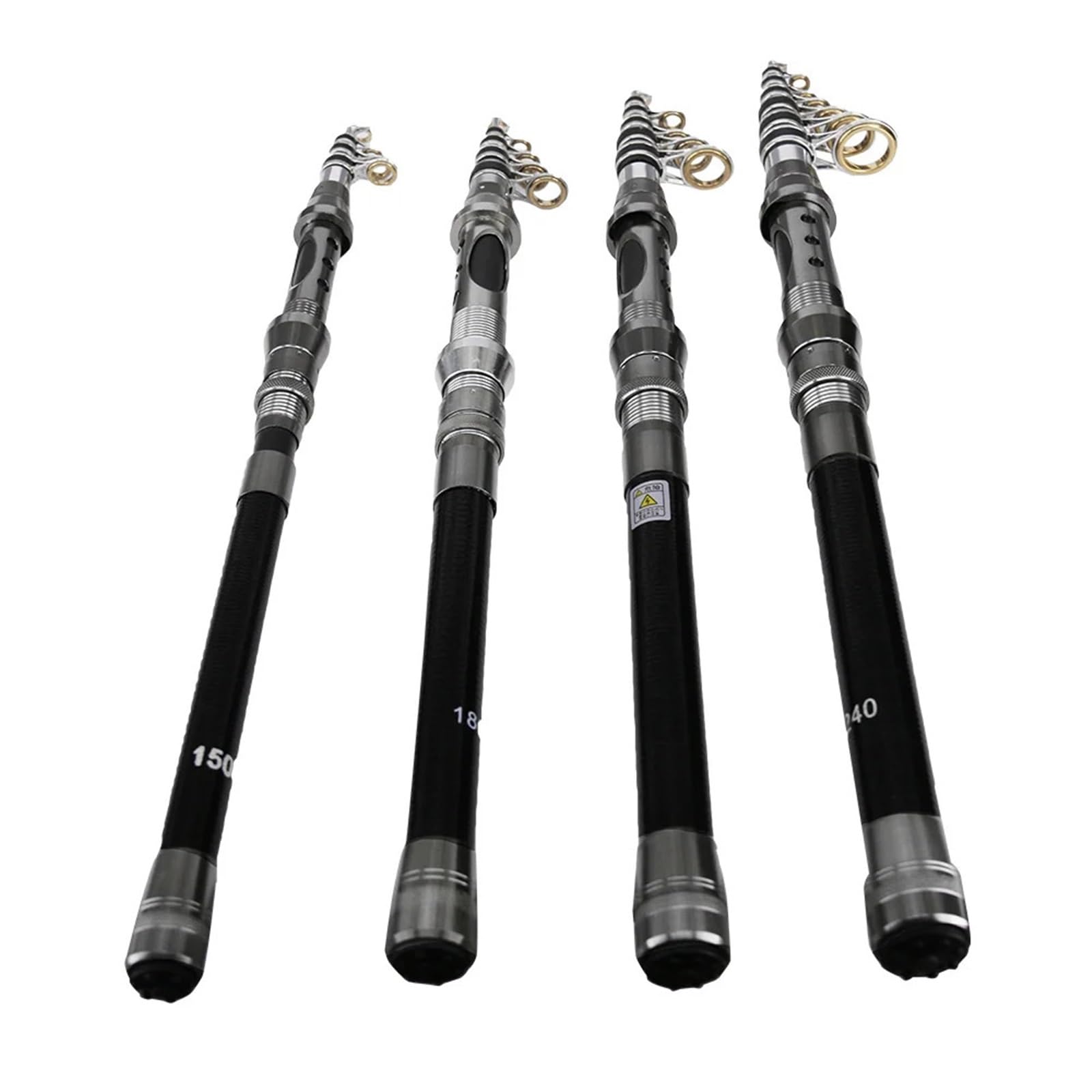 Canna da pesca telescopica Rock Spinning Fly Carp Feeder Fibra di carbonio 2.7M .4M .1M 1.8M .5M Mini canna viaggio