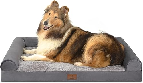 Mesa Lemon Cama extragrande para perro, cama lavable para perros con funda extraíble, cama ortopédica para perro, cama impermeable para perro, sofá