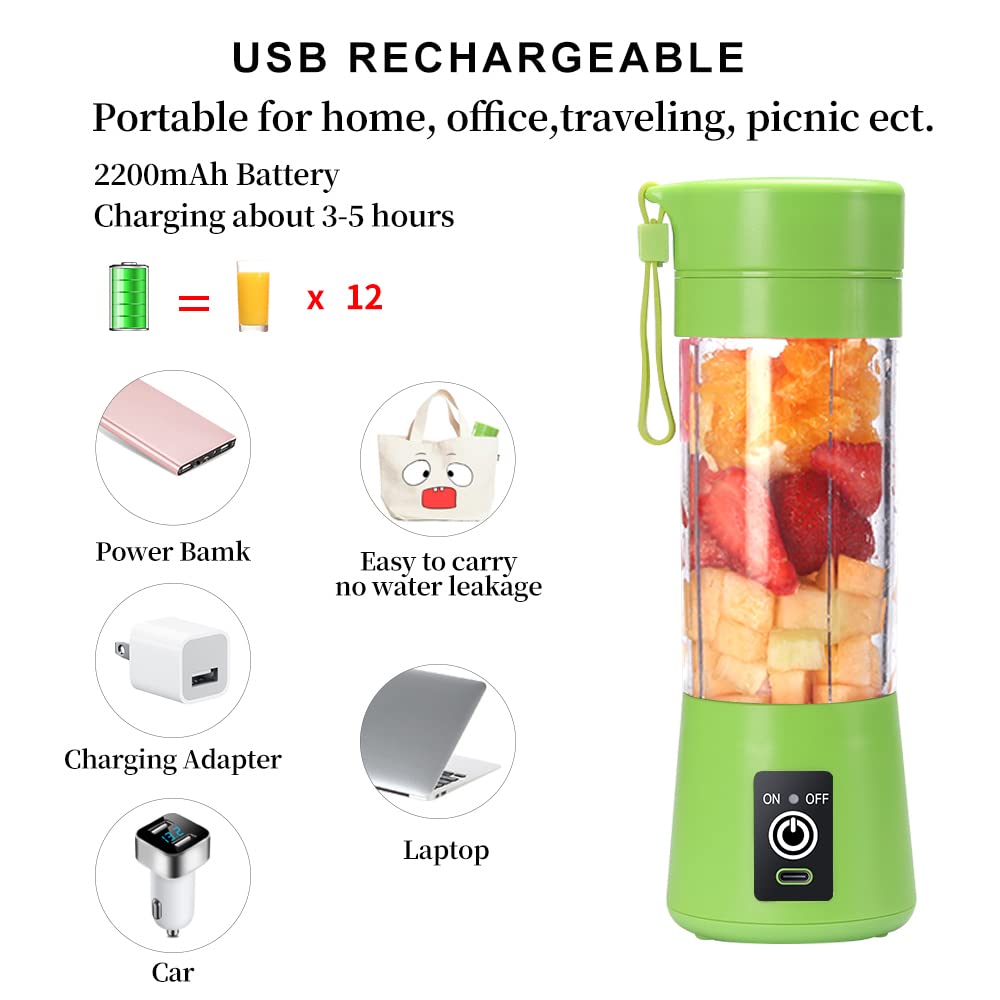 Mixeur Blender Portable 580ml /20oz pour Shakes et Smoothies - Mini Mixeur Smoothie Portable Mixeur Blender Portable 580ml /20oz pour Shakes et Smoothies - Mini Mixeur Smoothie Portable
