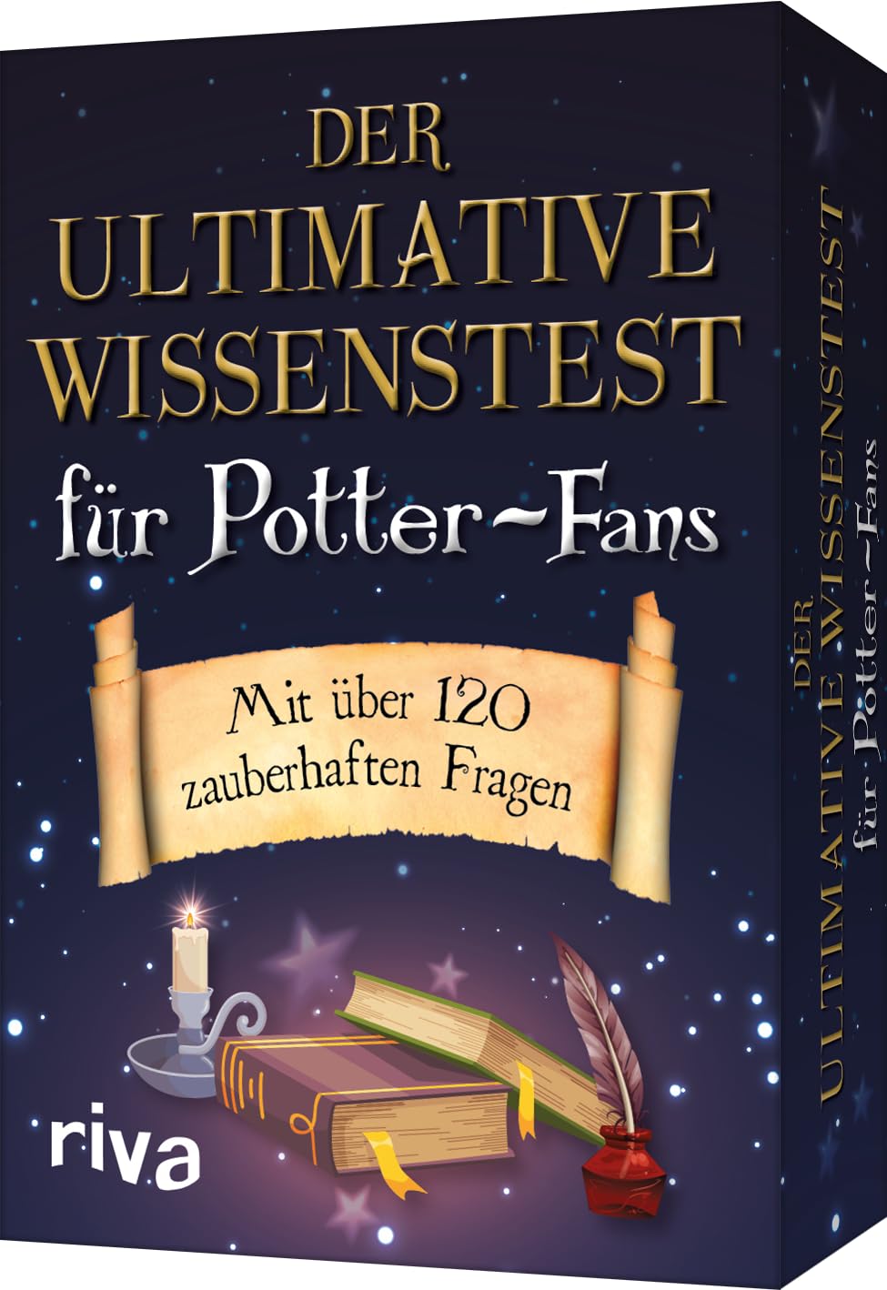 Riva Der Ultimative Wissenstest Für Potter-Fans: Mit Über 120 Zauberhaften Fragen. Das Spannende Quiz Rund Um Harry Potter. Tolles Geschenk Für Alle Potterheads. Ab 10 Jahren