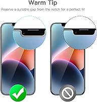 Vista 3 de JETech Screen Protector for iPhone 16e 2025, iPhone 14 6.1-Inch, Tempered Glass Film, 3-Pack