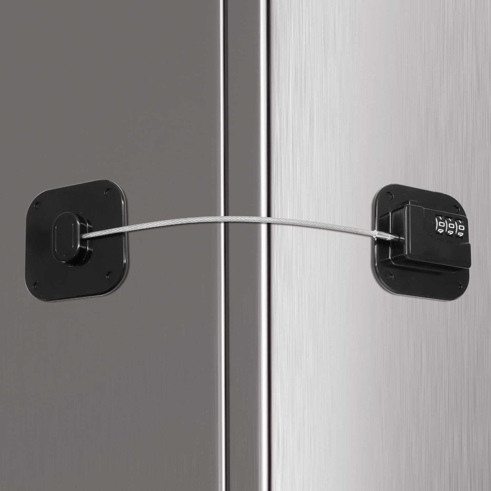 Photo 1 of Uenhoy Refrigerator Lock 3-Digit Code Child Proof