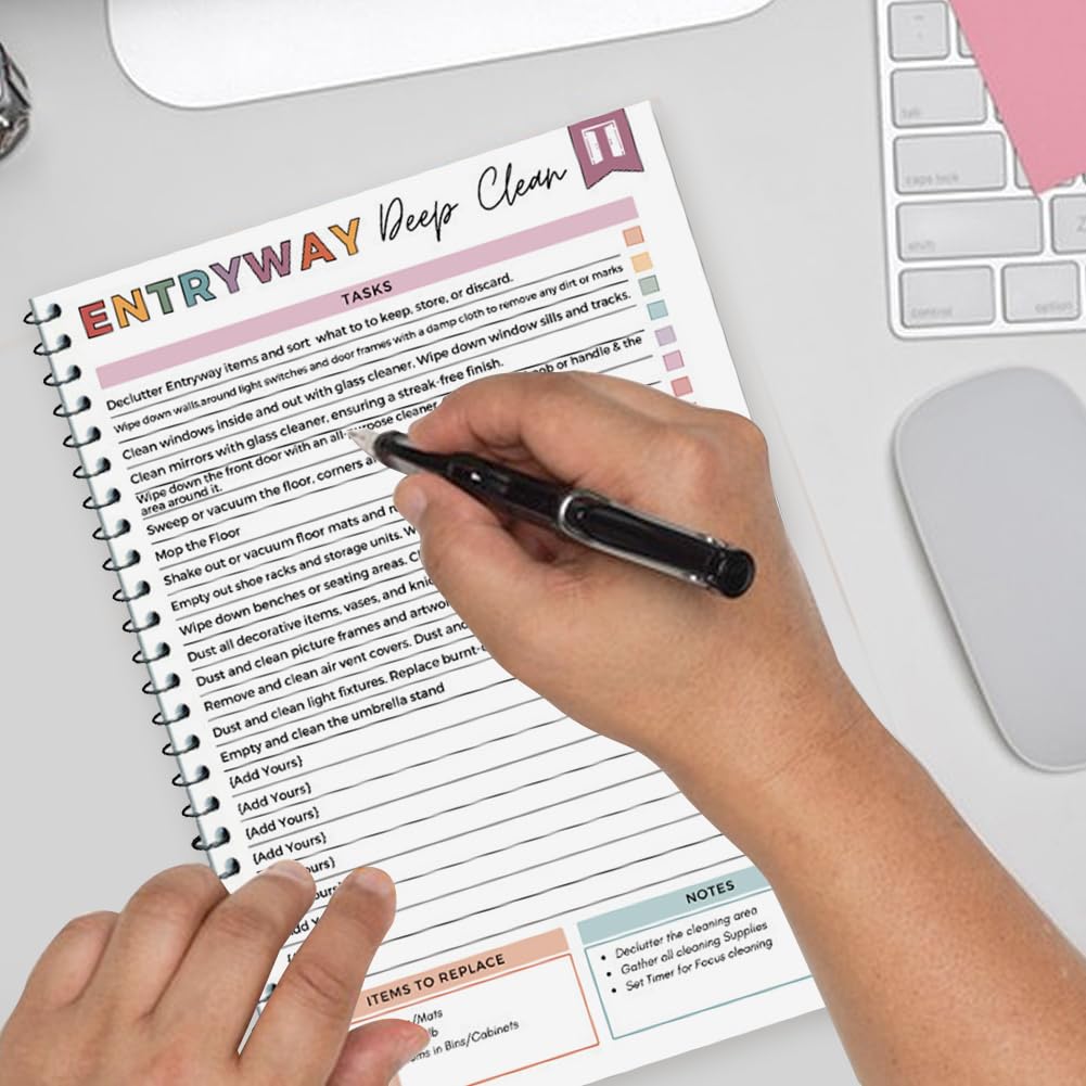 Planificateur De Nettoyage Pour TDAH, Quotidien, Hebdomadaire