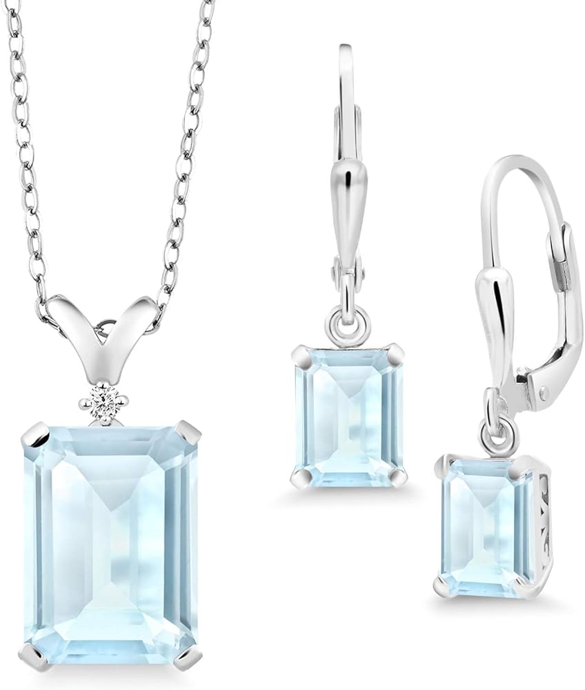 Amazon | [Gem Stone King] 13.37カラット 天然 スカイブルートパーズ