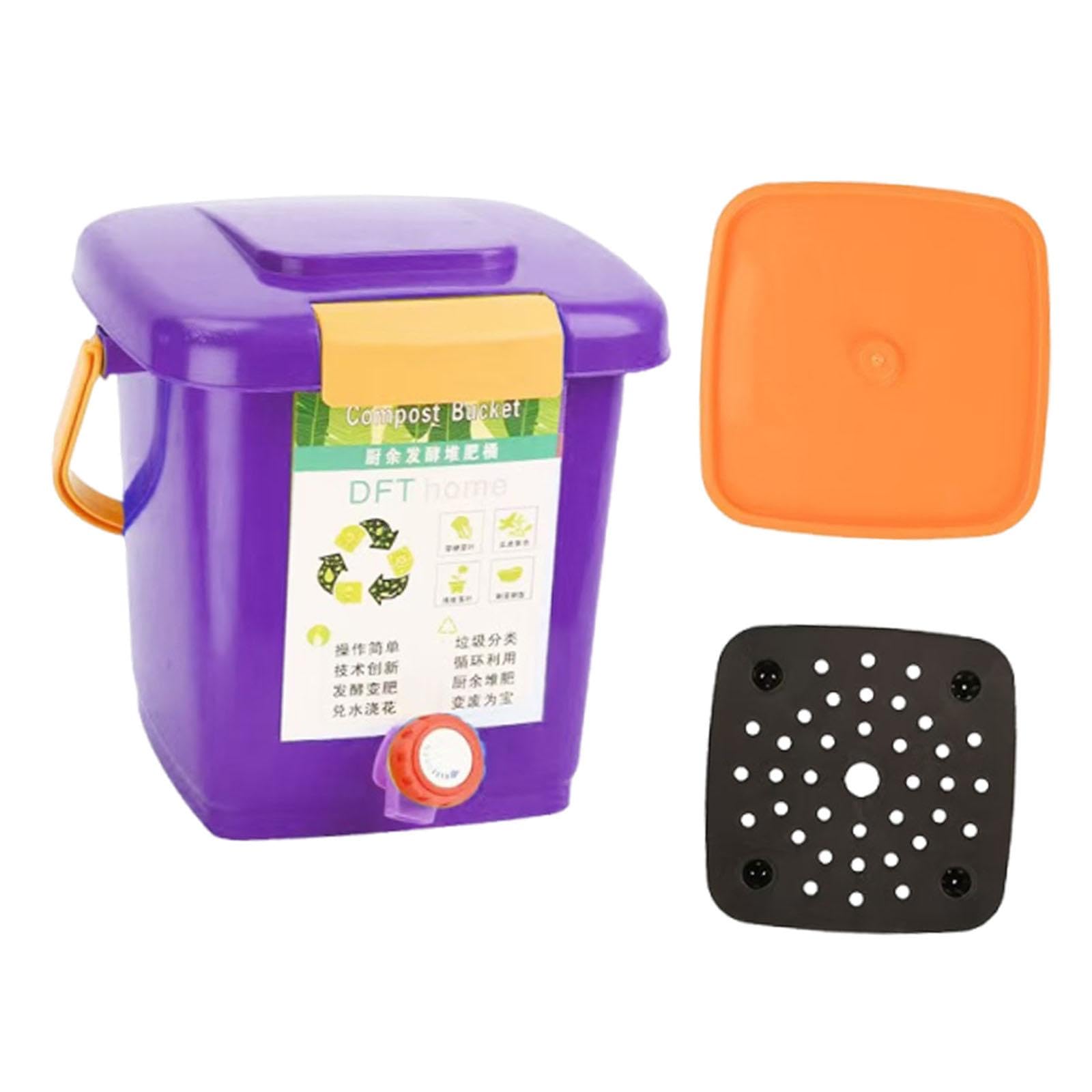 Composteur de cuisine Sharplace pour un foyer vert et une maison élégante