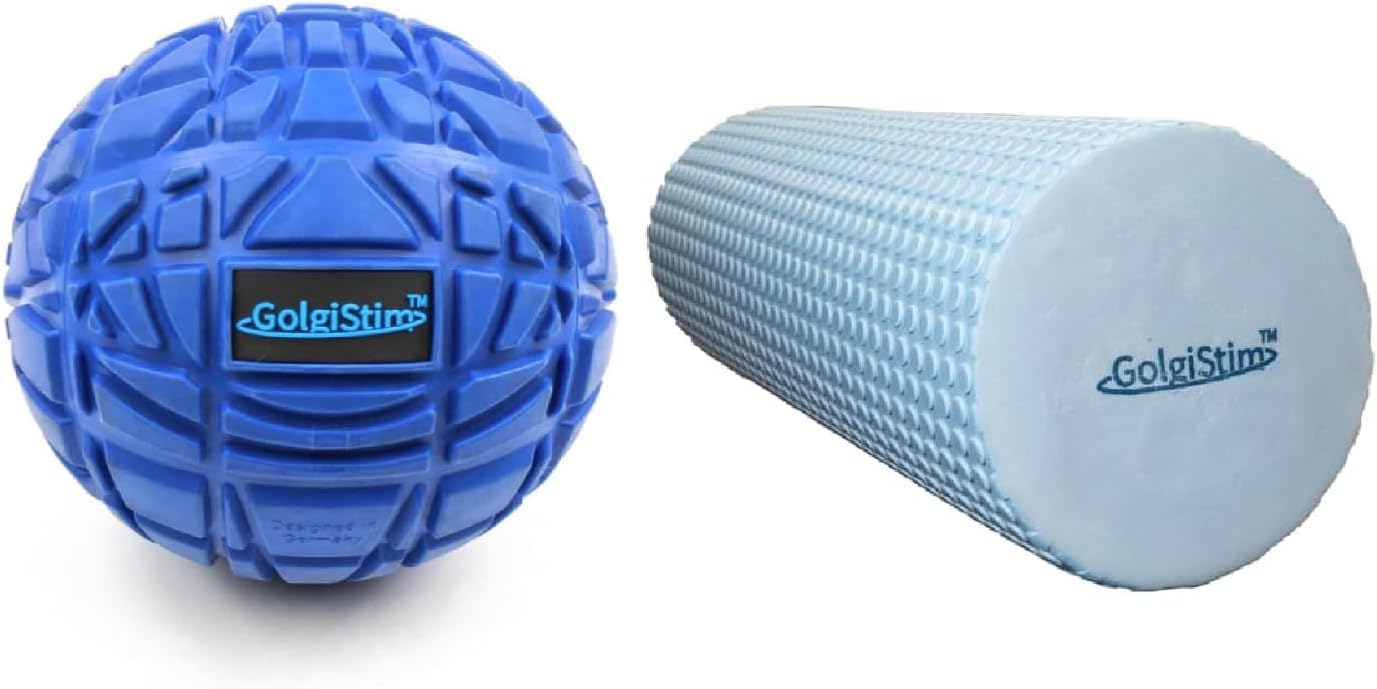 Foam Massage Roller + Large Massage Ball