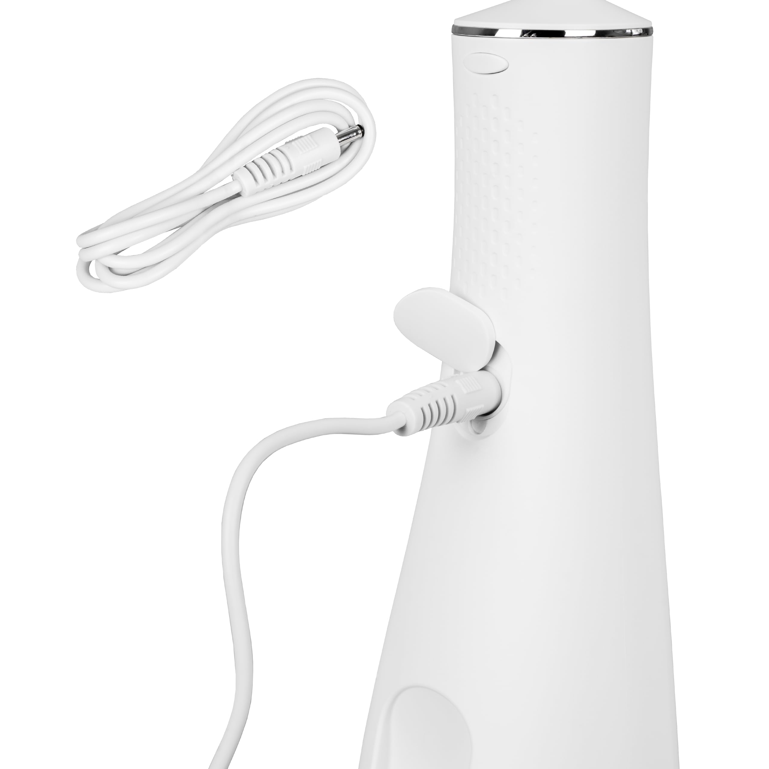 Irrigatore orale senza fili con 4 modalità, 160 PSI, serbatoio da 230 ml, 5 ugelli, IPX7 impermeabile, ricaricabile tramite USB, per spazi interdentali e parentesi graffe, RY200B Eldom
