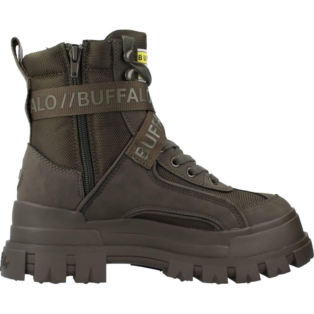 Buffalo Aspha COM 1 Lace Up Mid BN16221601, Boots