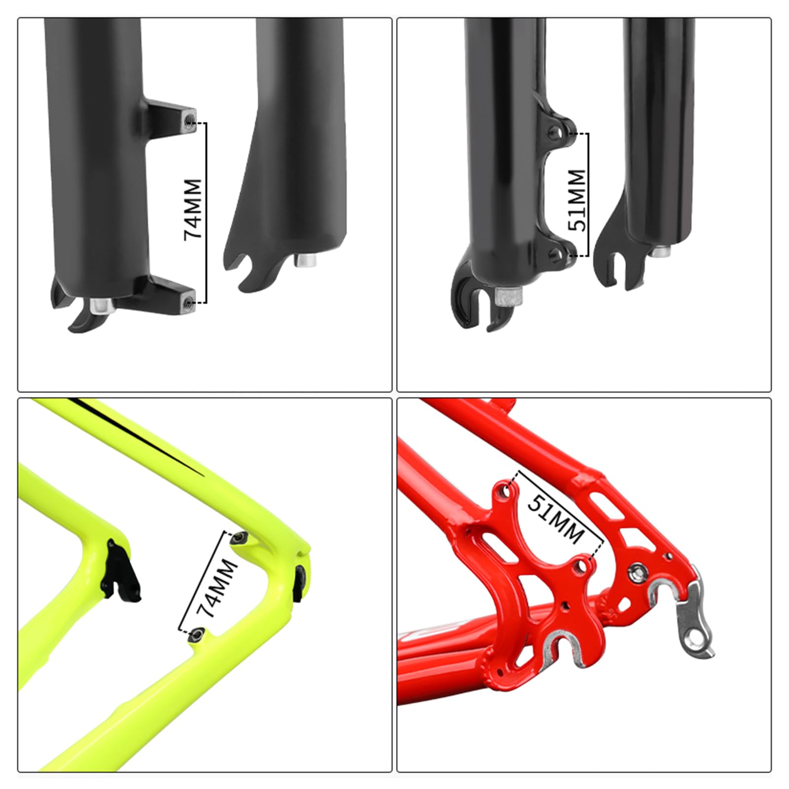 Pièces Détachées Vélo Nakamura Adaptateur Frein à Disque Vélo – Pour Montage IS/Postmount, En Alliage Aluminium, Plusieurs Tailles Accessoire Freinage Montage étrier Disque
