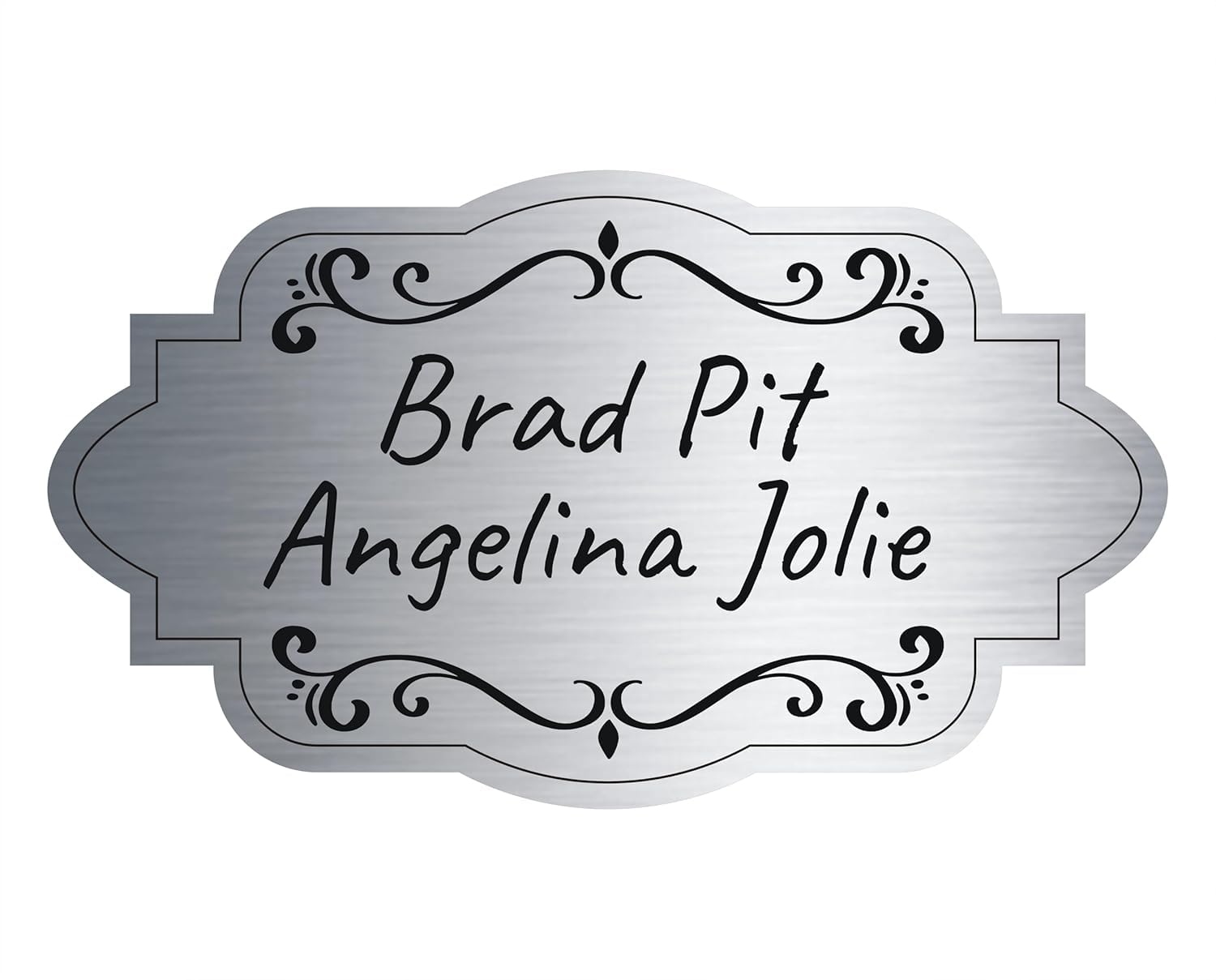 Targa Porta Ingresso Personalizzata (15x8,5 cm) Targhetta Personalizzata Esterno Incisione Laser Targhette Citofono Cassetta Postale Targhe Personalizzate Porta – Lo Realizzo®