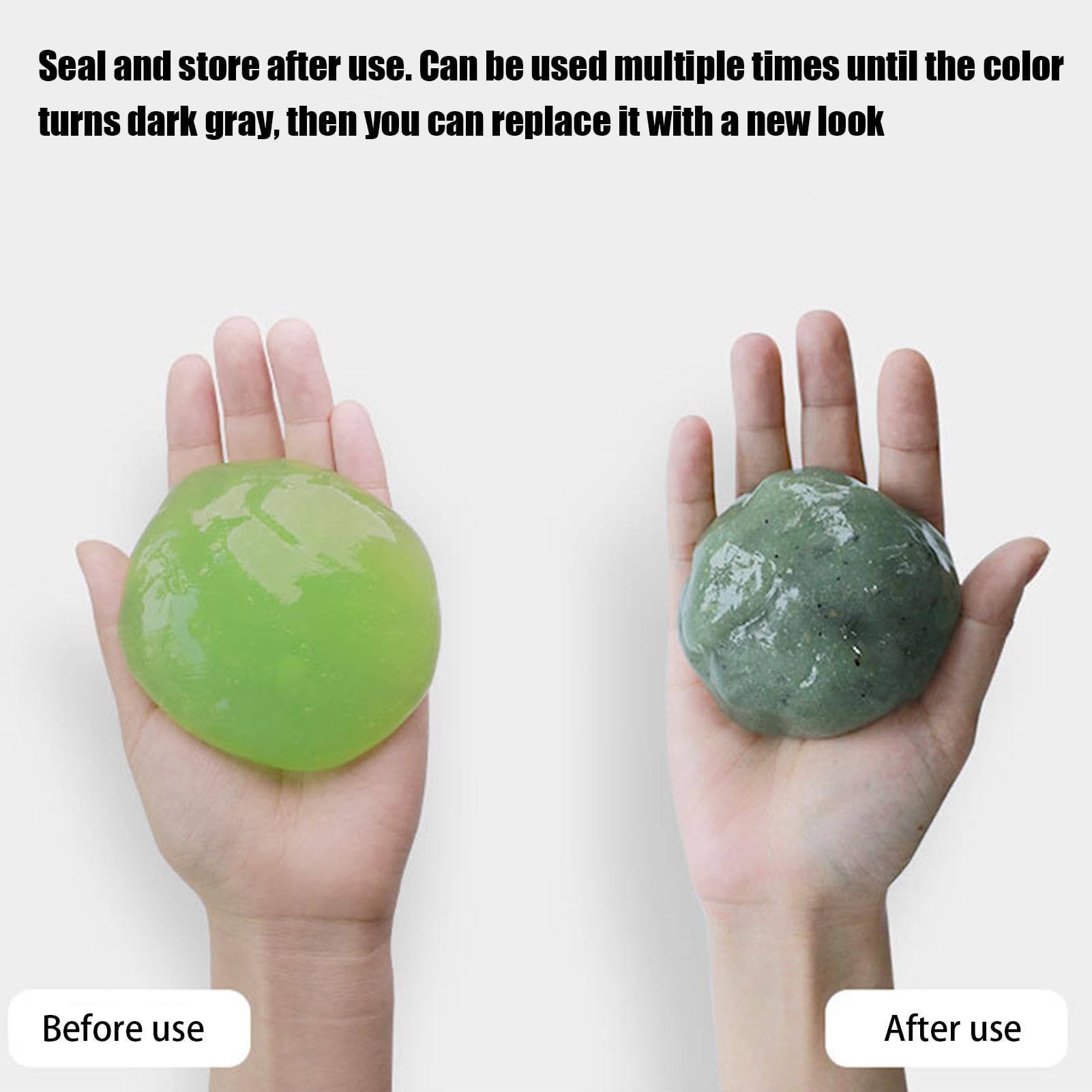 Duokon Gels Nettoyants Pour Voiture 160g Gels De Nettoyage De Voiture