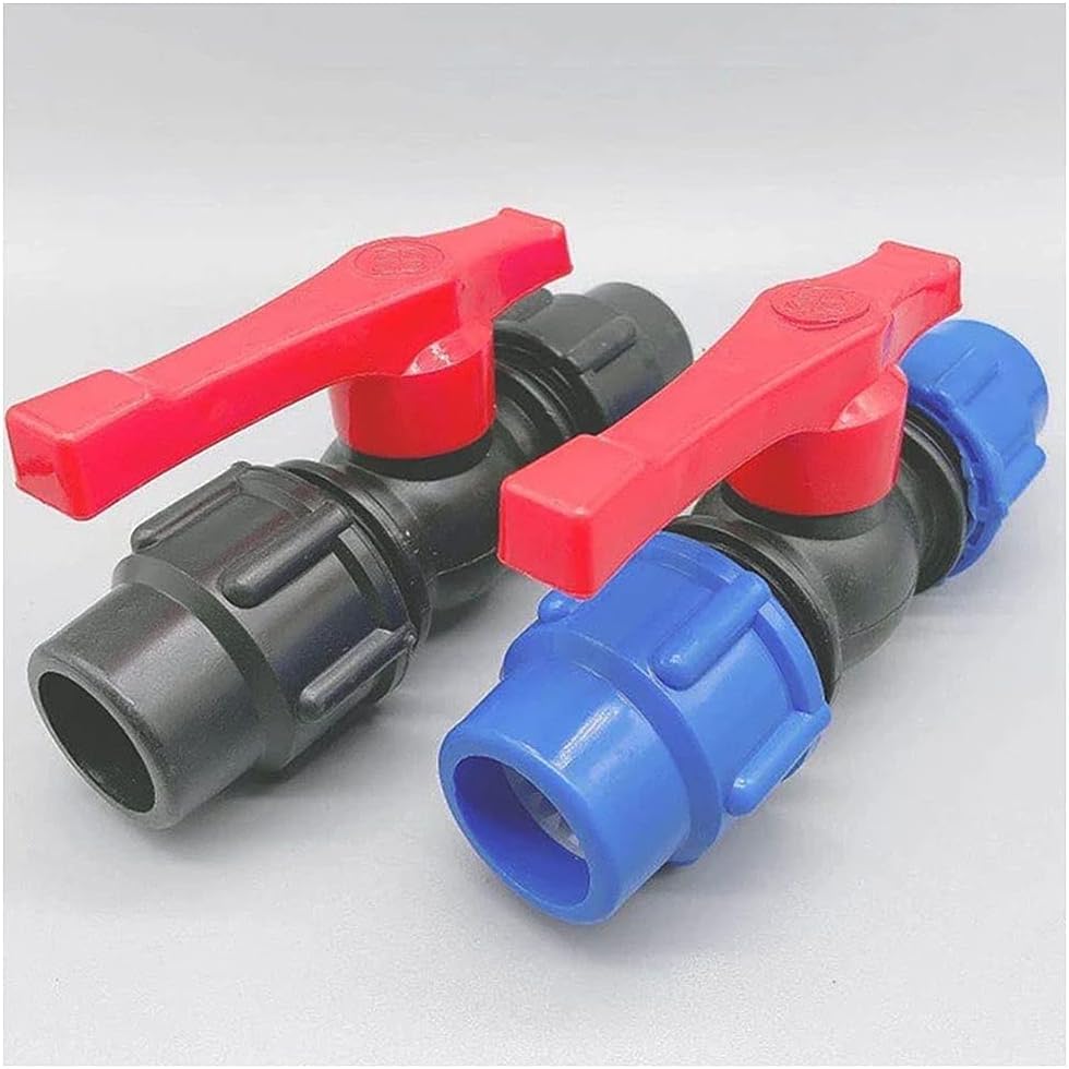 Amazon.co.jp: ダブルユニオンボールバルブ、3方切替弁、 20/25/32/40