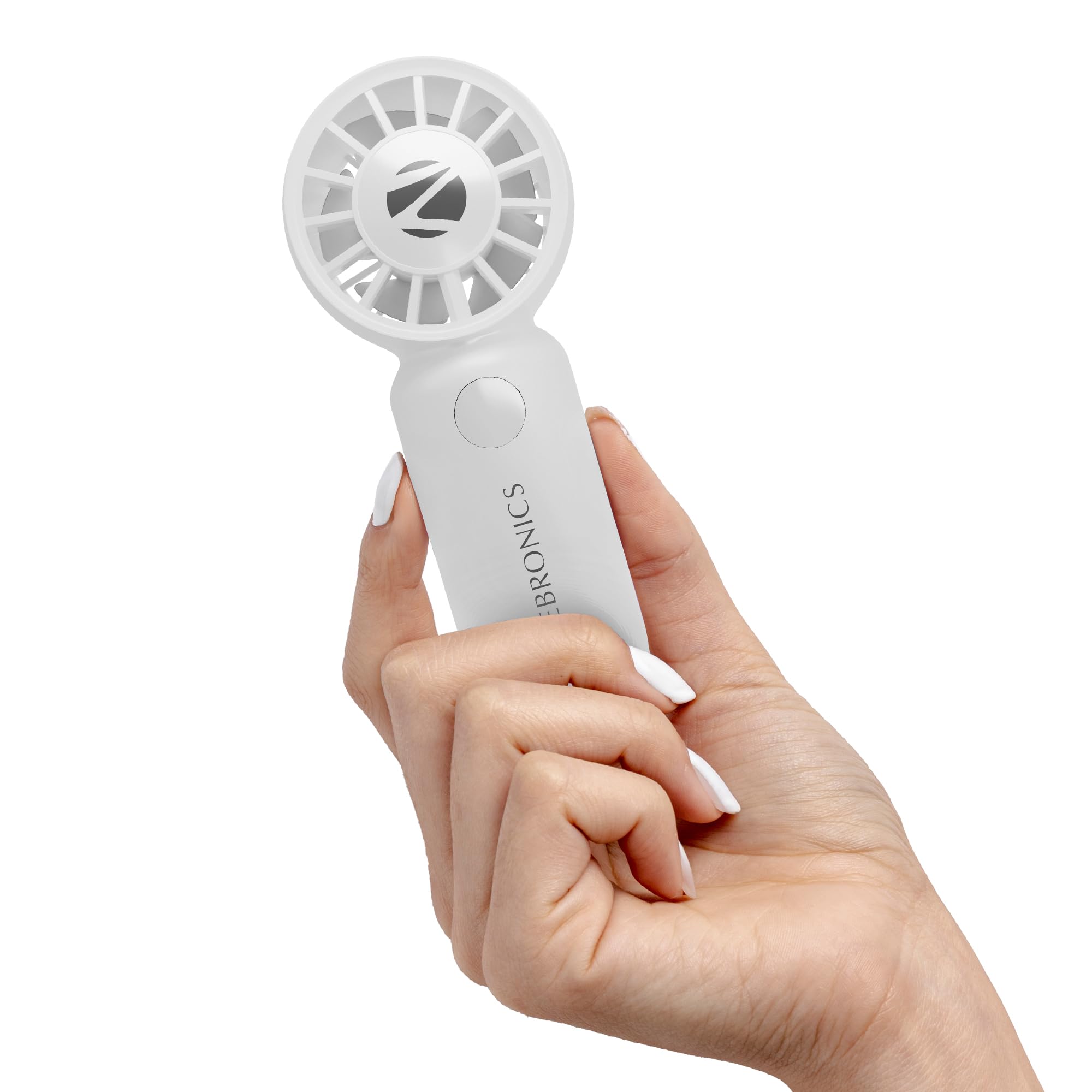 Zebronics HEAT BUSTER 100, Mini Portable Hand Fan, 10500 RPM, 3 Speed Modes with Brushless Motor, Upto 5.4m/s Airflow, Type C Charging, for Travel, Makeup, Office, Home (White)-image-42