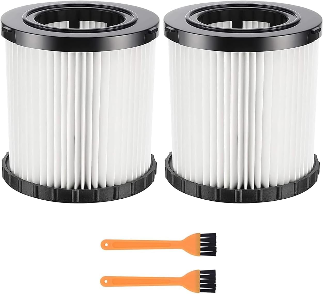 Paquete de 2 filtros de repuesto para aspiradora húmeda/seca DCV5801H compatibles con DCV580 y DCV581H, lavables y reutilizables