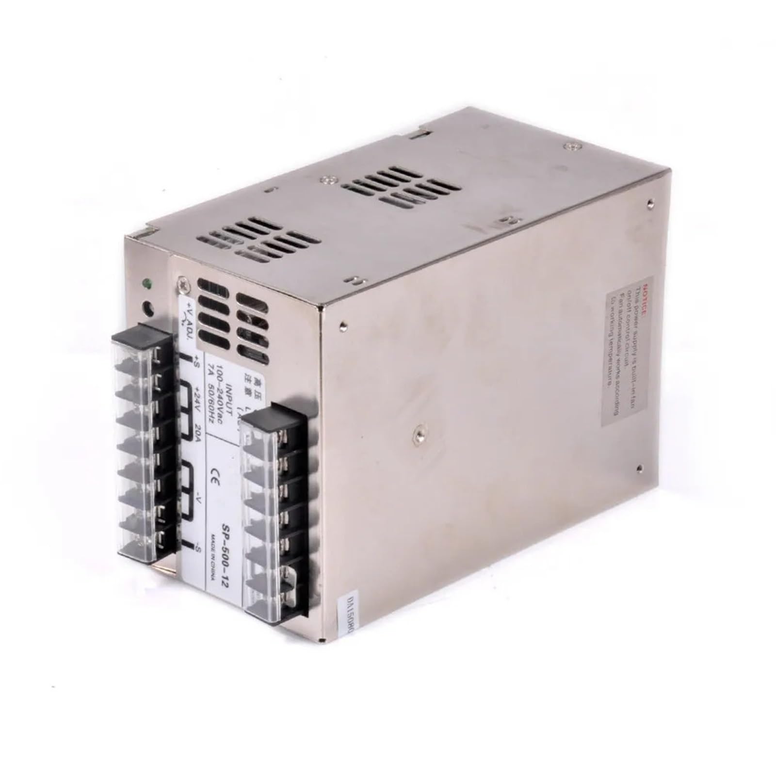JGNAYRKJQI Sp Series 500w Single Output Smps AC DC Switching Power Supply 12v 13.5v 15v 24v 27v 48v Sp-500w-24v