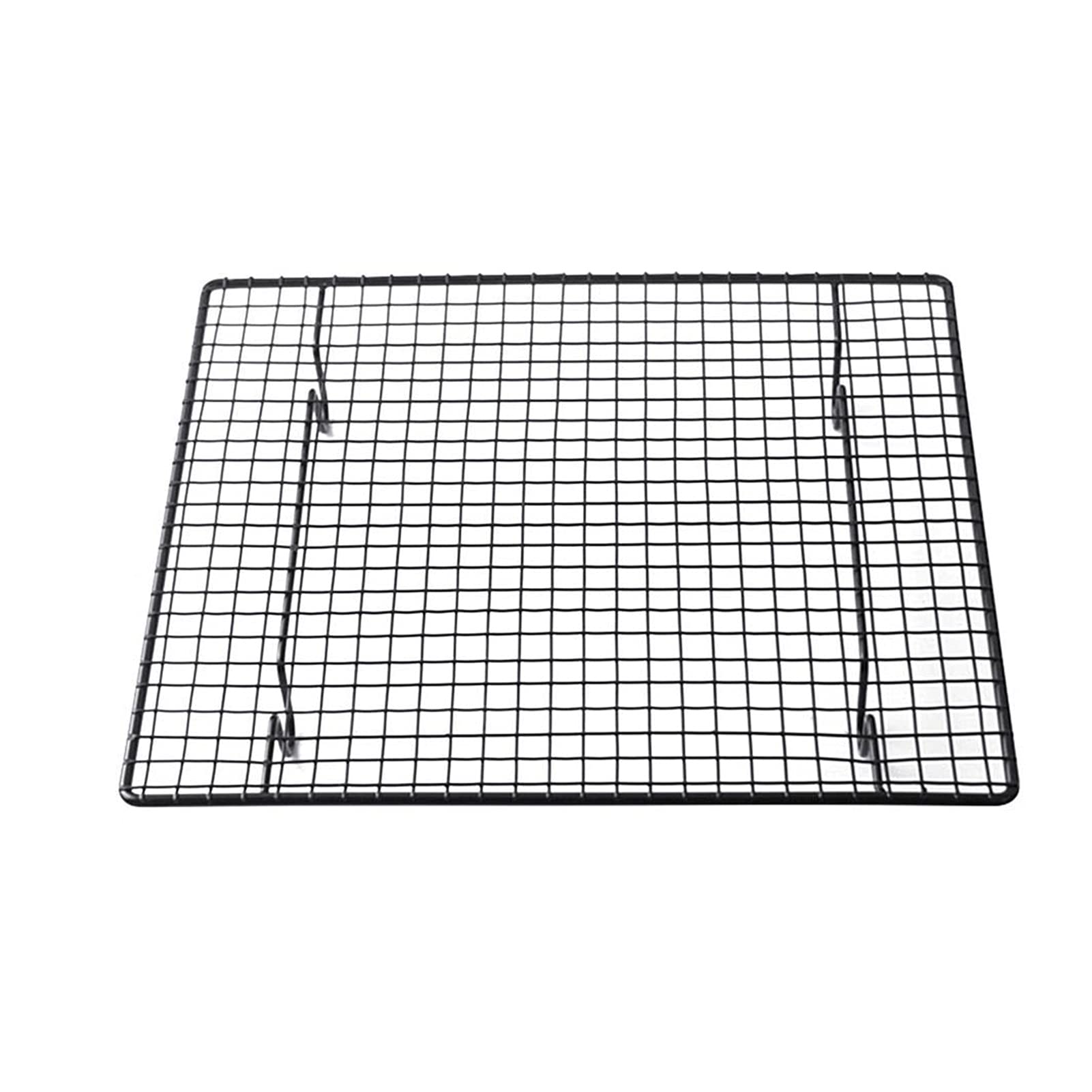 Stainless Steel Wire Grid Cooling Tray Cake Food Rack Oven Kitchen Baking Pizza Bread Barbecue Cookie Biscuit Holder Shelf (Color : K)