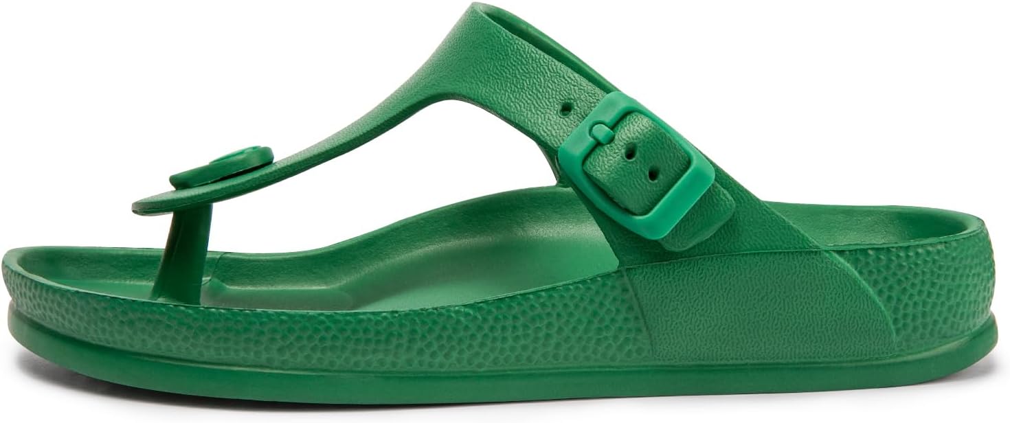 FUNKYMONKEY EVA Flip Flops Waterproof Adjustable Thong Sandals for Mens and Womens - Image 2