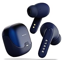 Boult Audio Newly Launched Airbass Z40 TWS, 60H Battery Life, Zen™ ENC Mic, Type-C Fast Charging (10Mins=100Mins), 10mm BoomX™ Tech Bass Drivers, Low Latency Gaming, IPX5 in Ear Earbuds TWS (Blue)